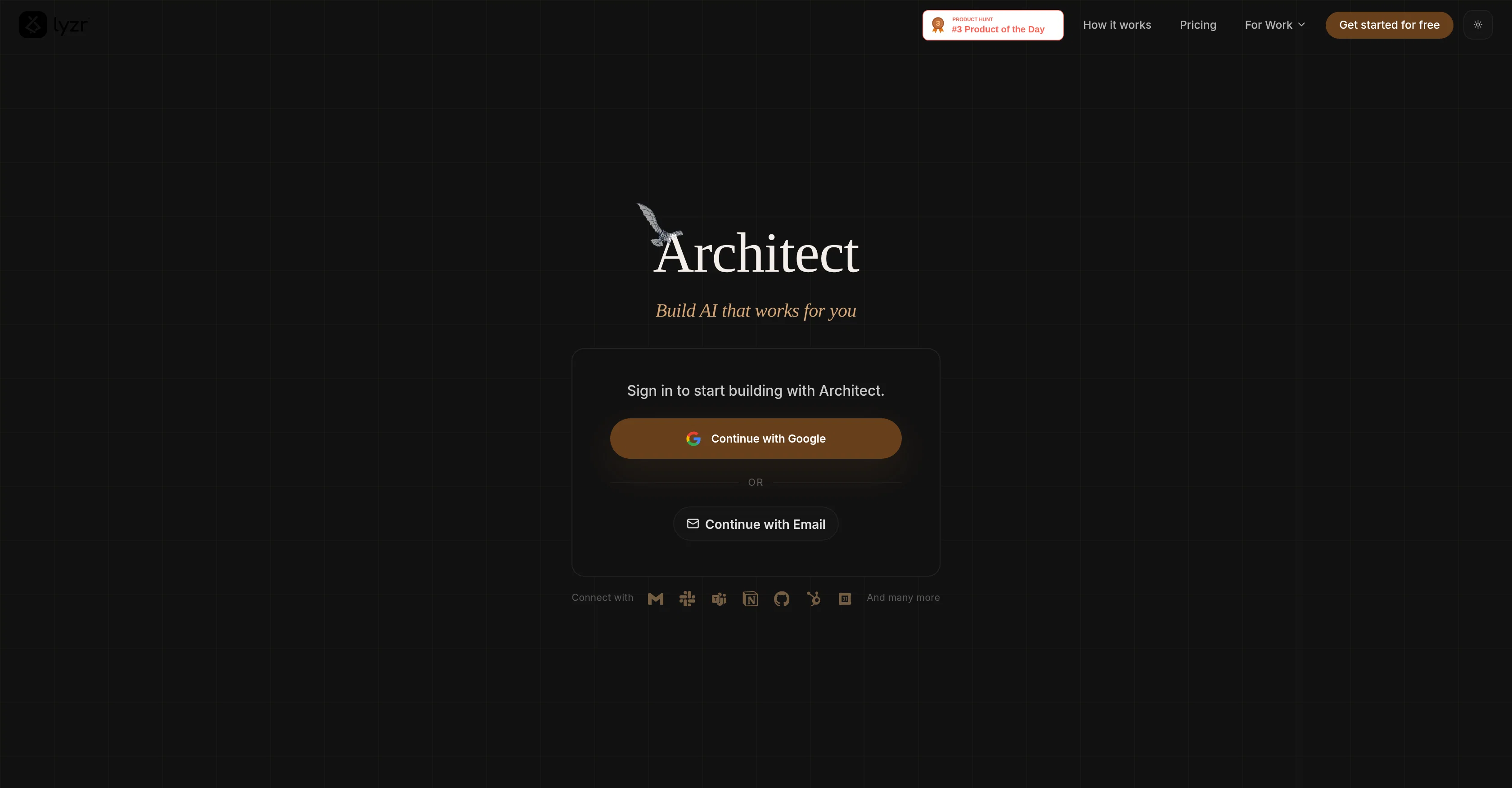 Architect.new website