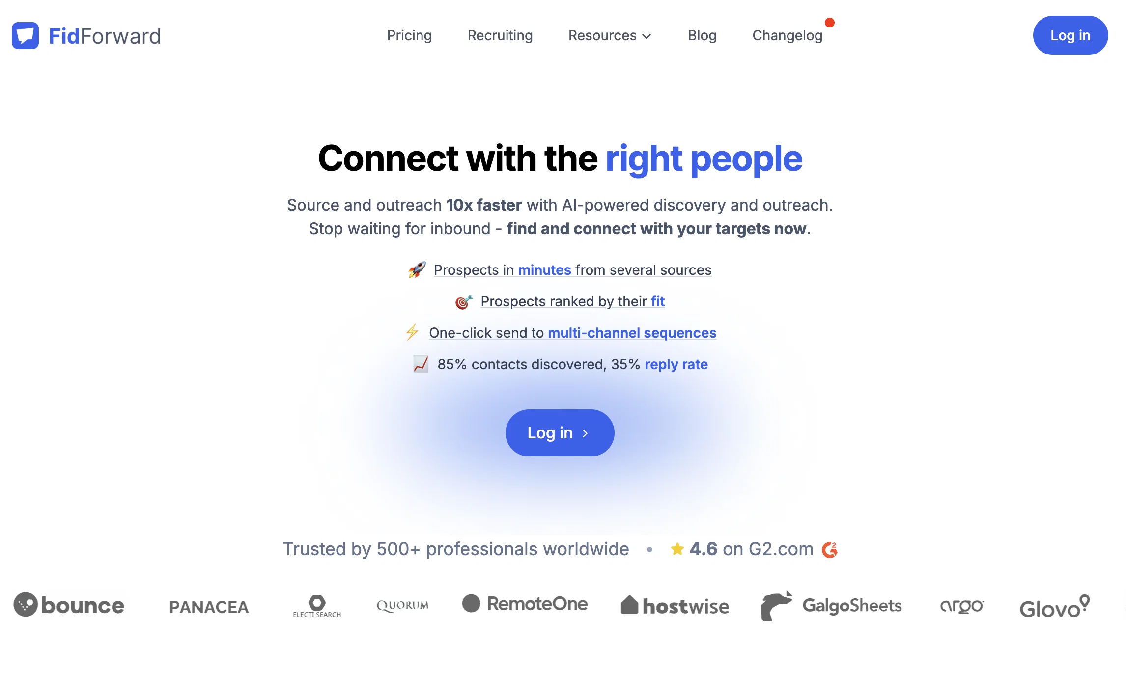 FidForward website