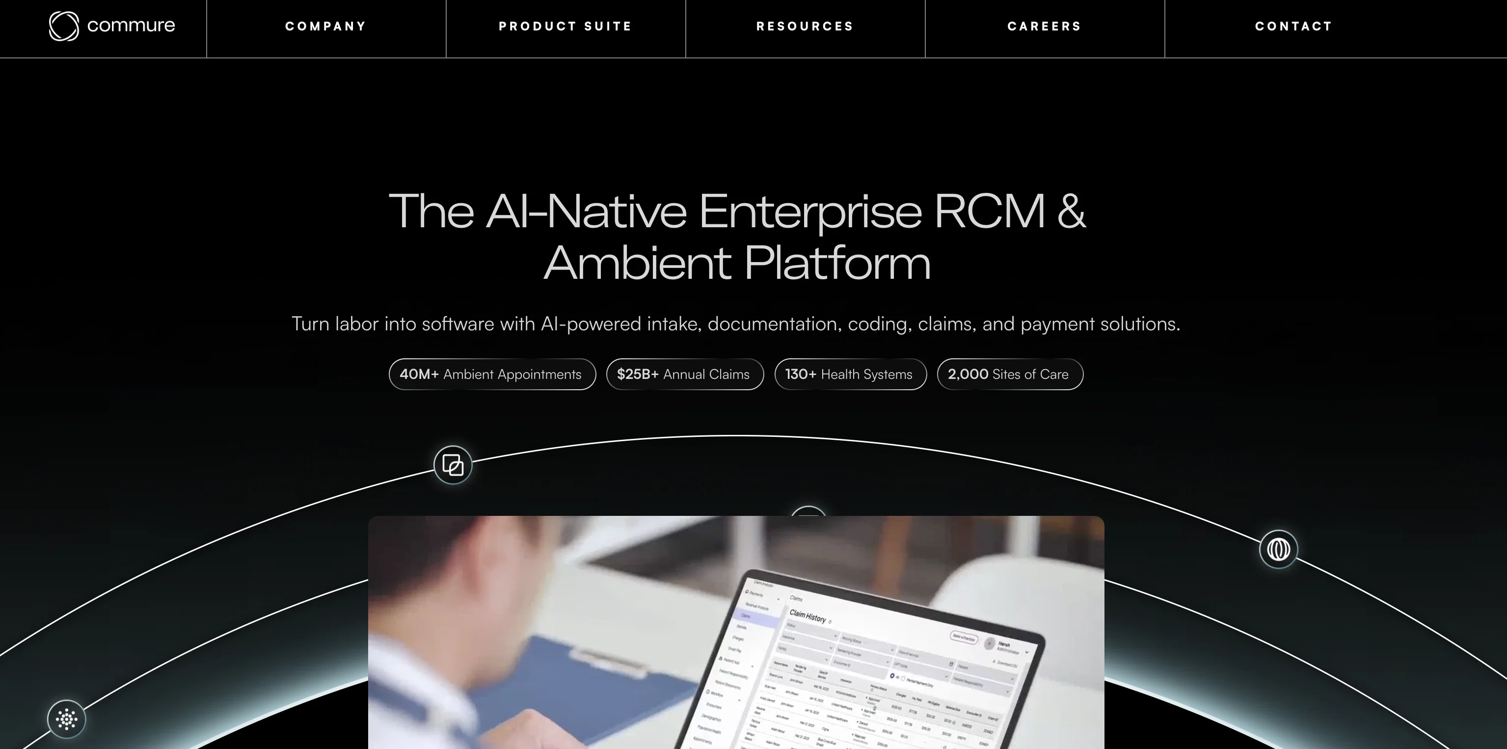 Commure website