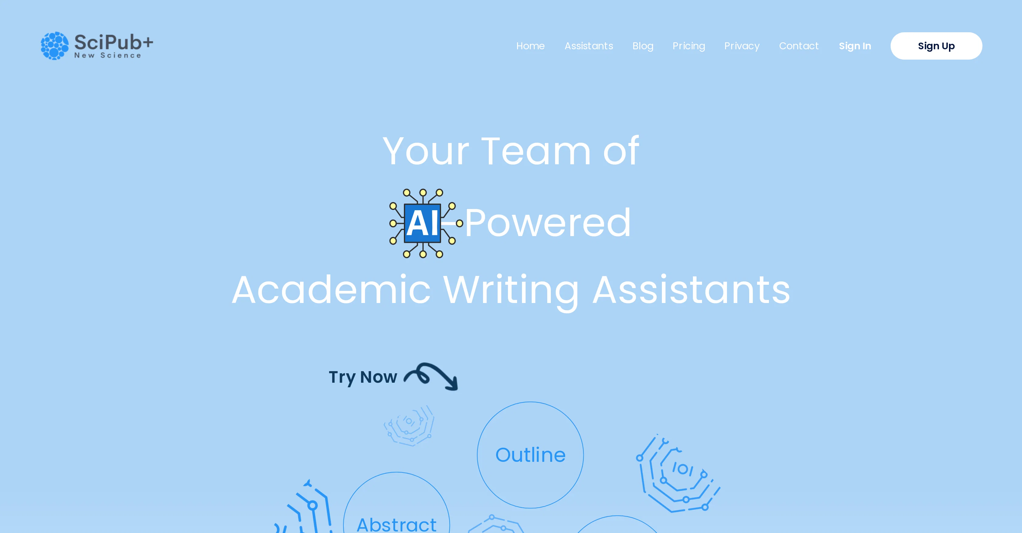 SciPub website