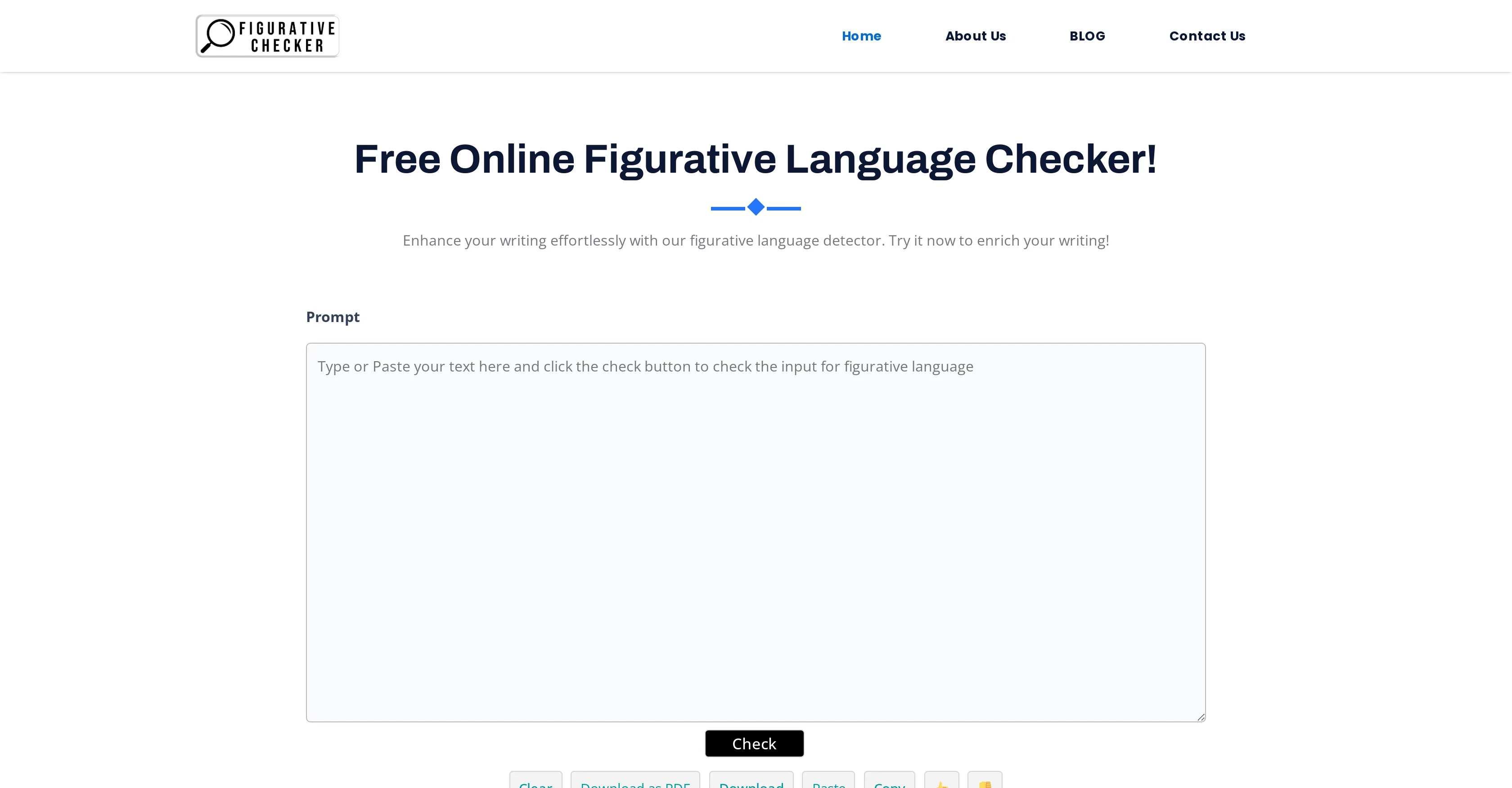 Figurative Checker website