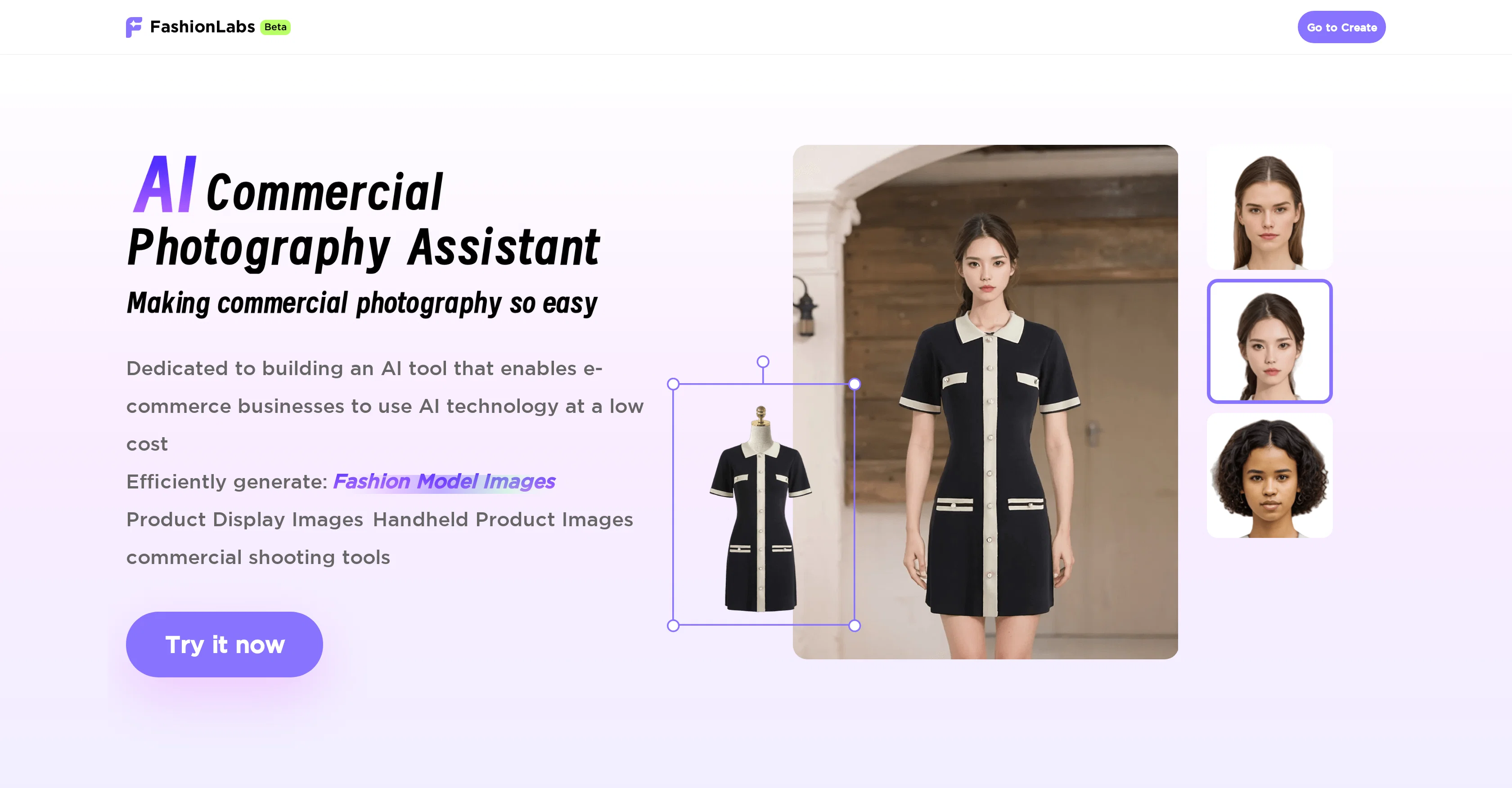 FashionLabs website