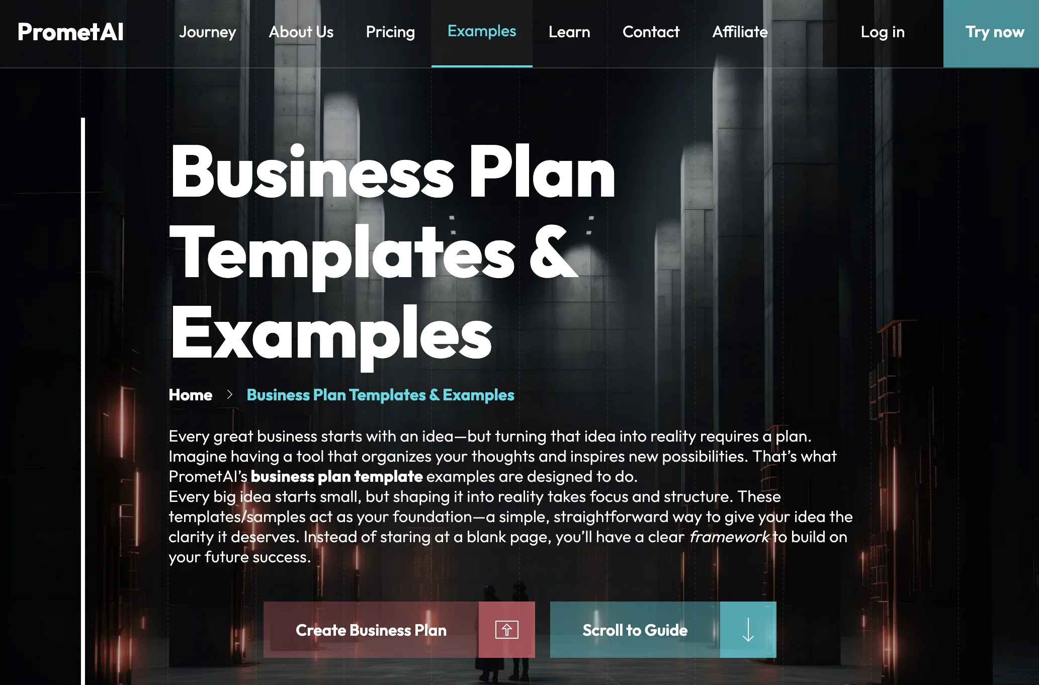 PrometAI website