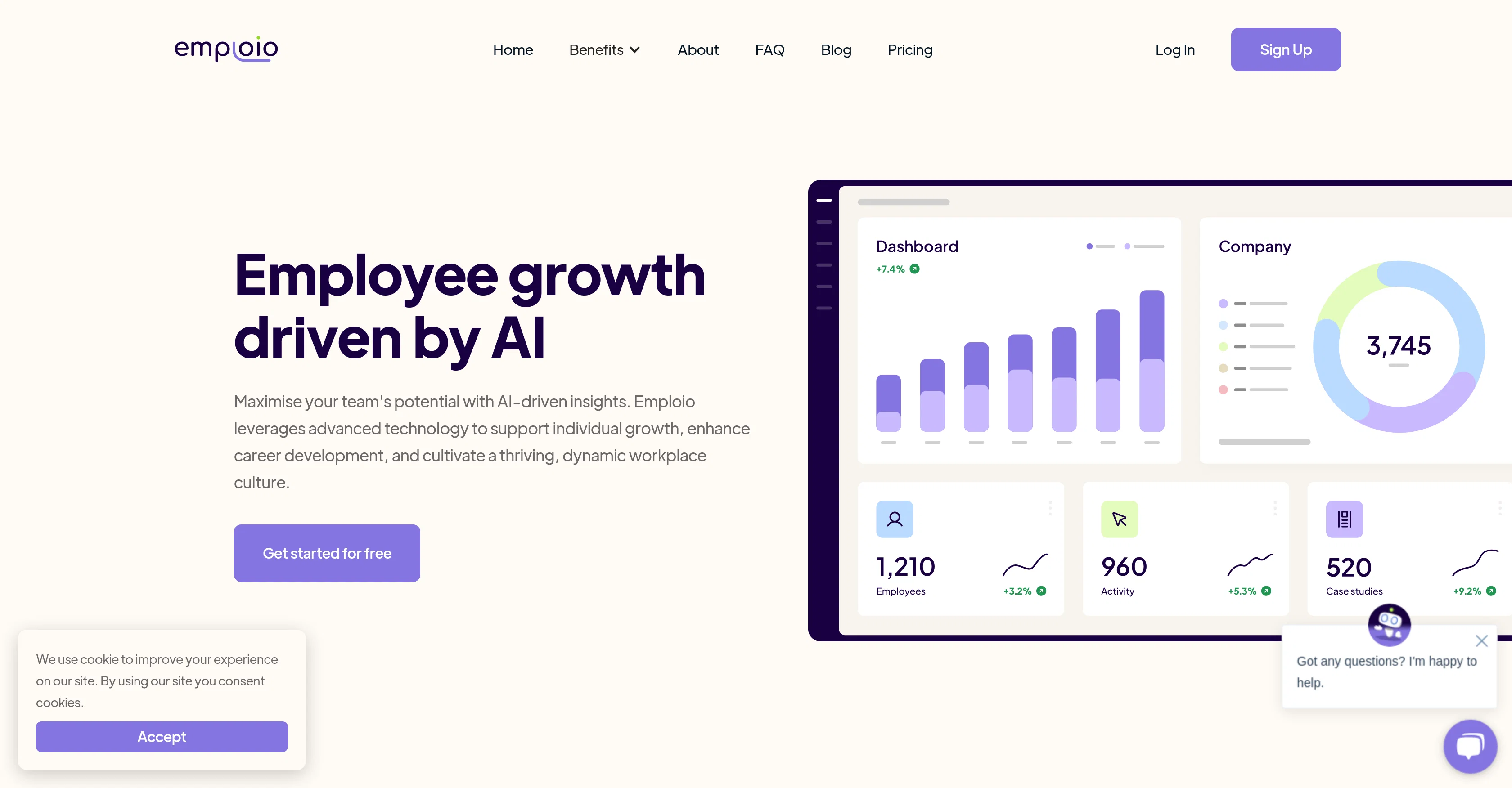 Emploio website