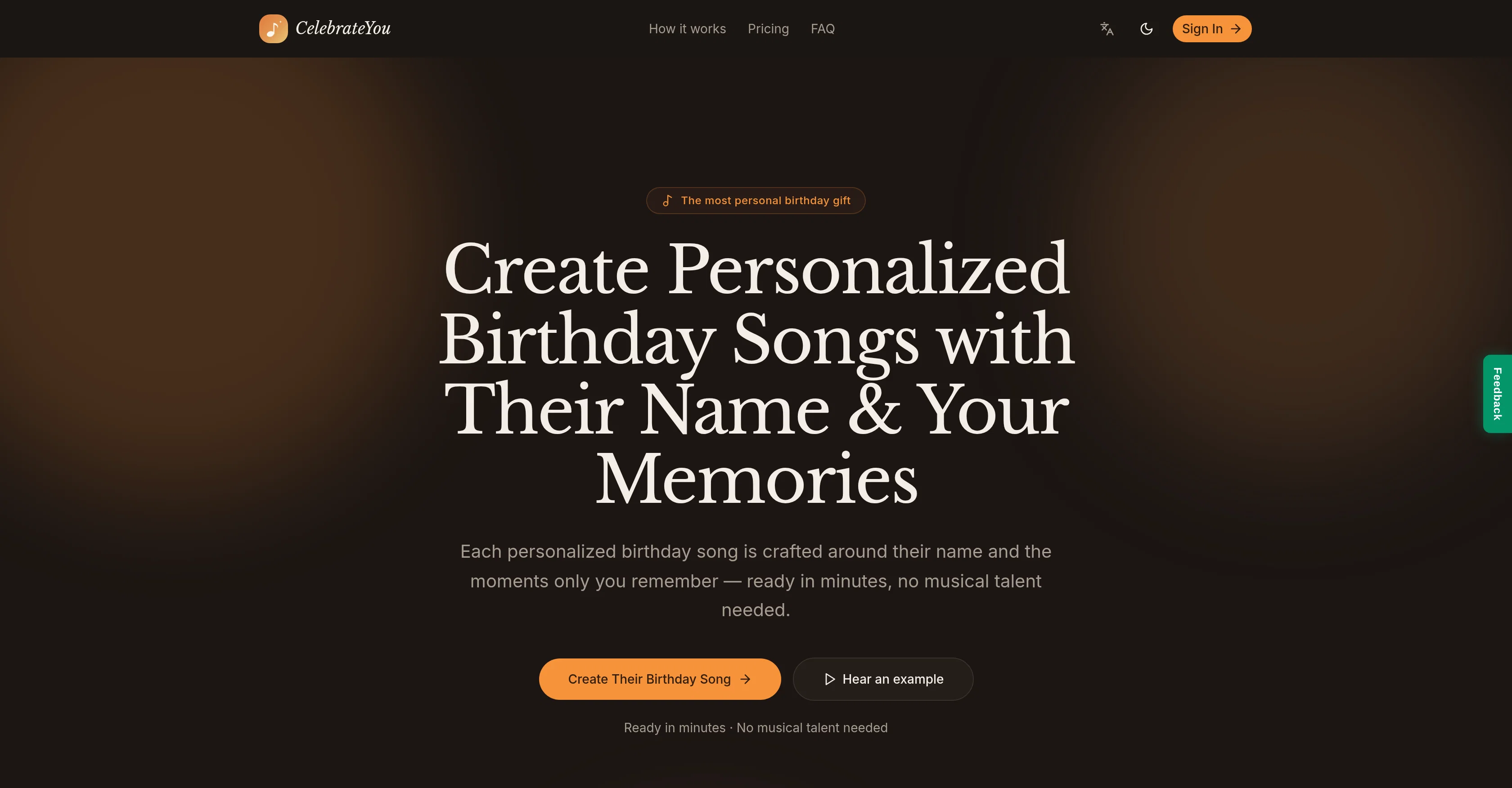 CelebrateYou website
