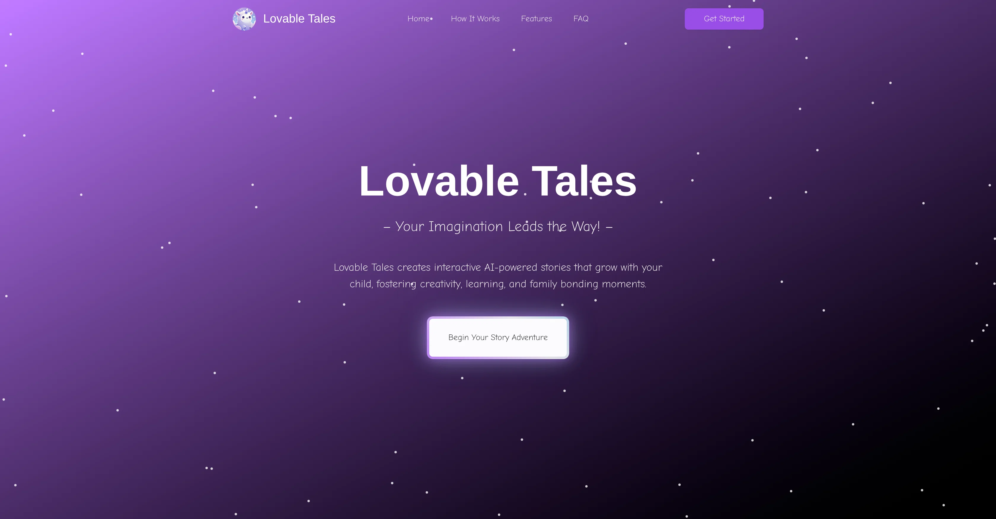 Lovable Tales website