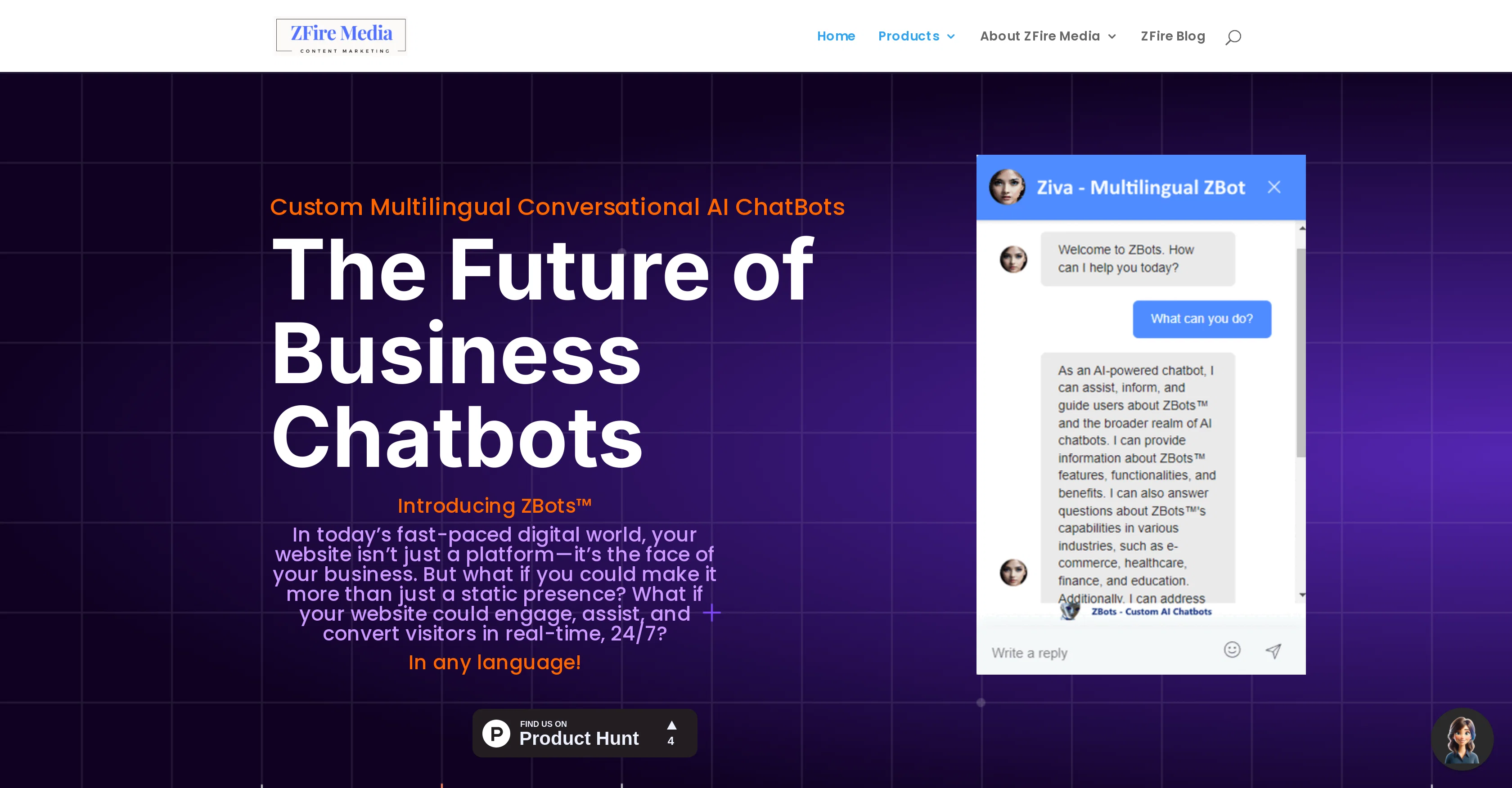 ZBots website