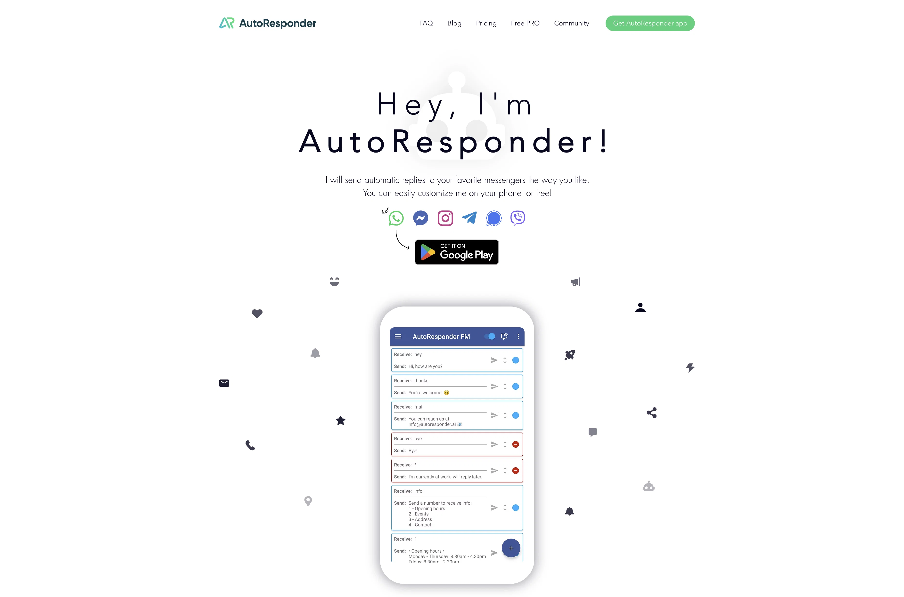 AutoResponder website