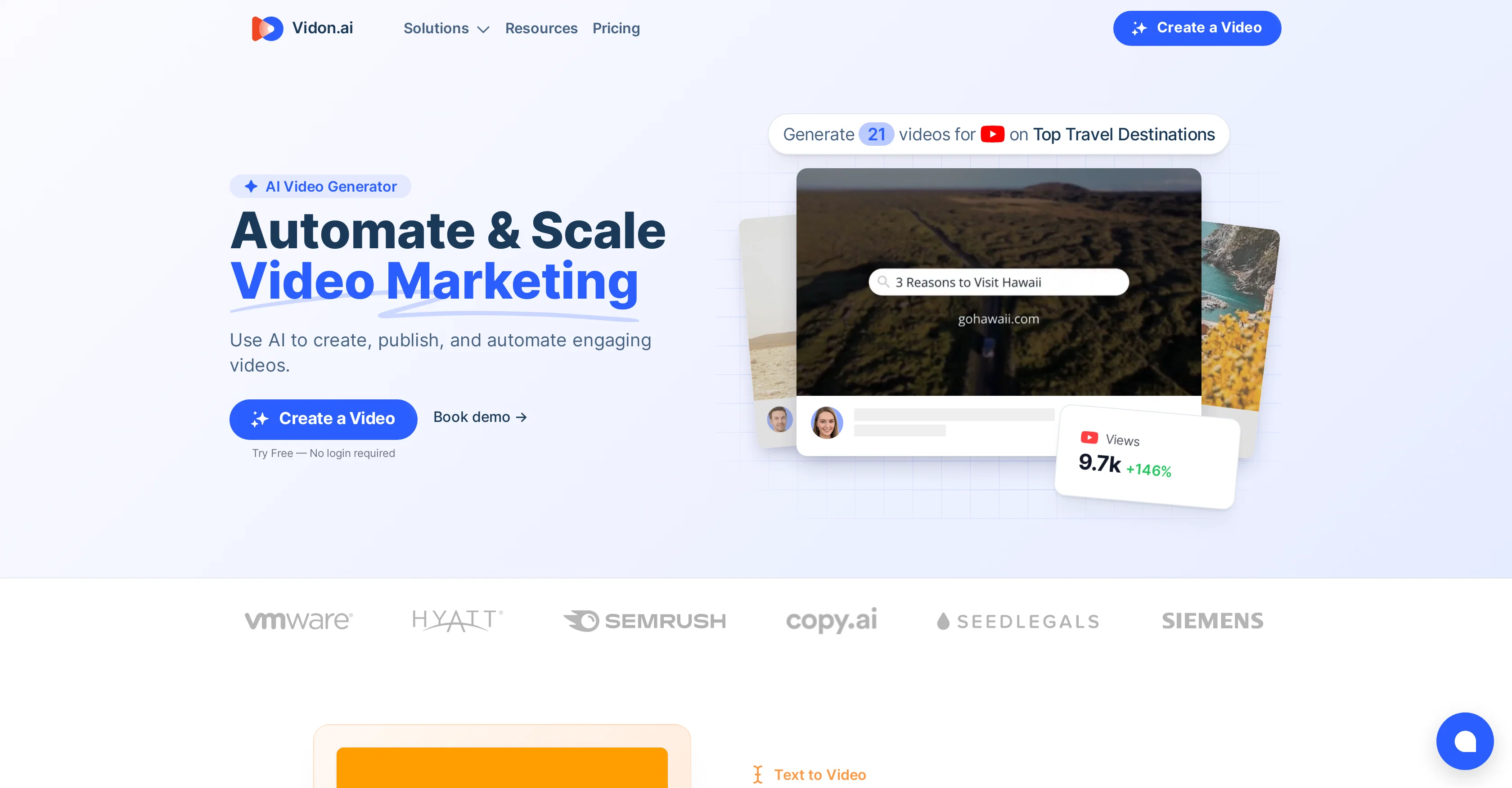 Vidon website