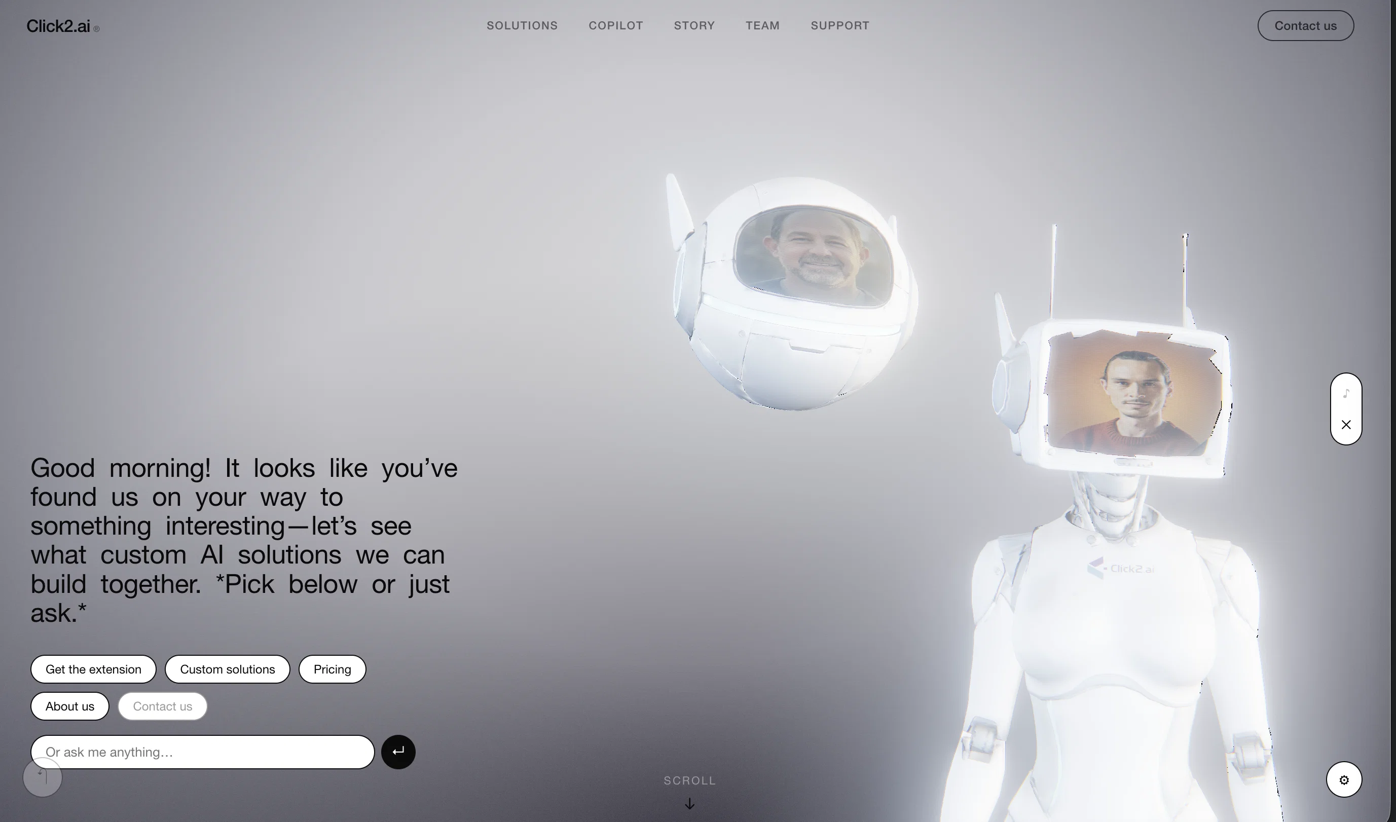 Click2.ai website