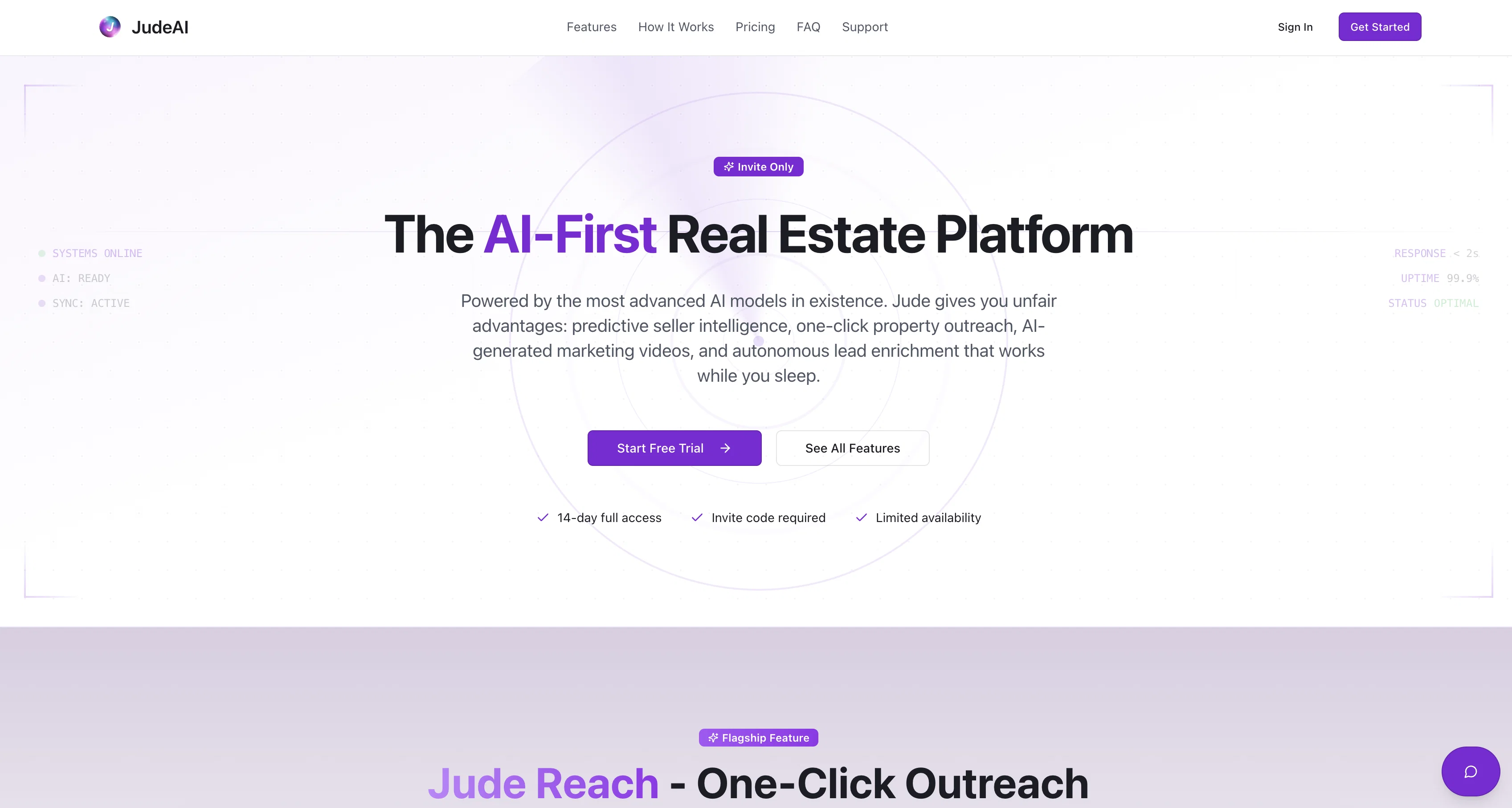 JudeAI website