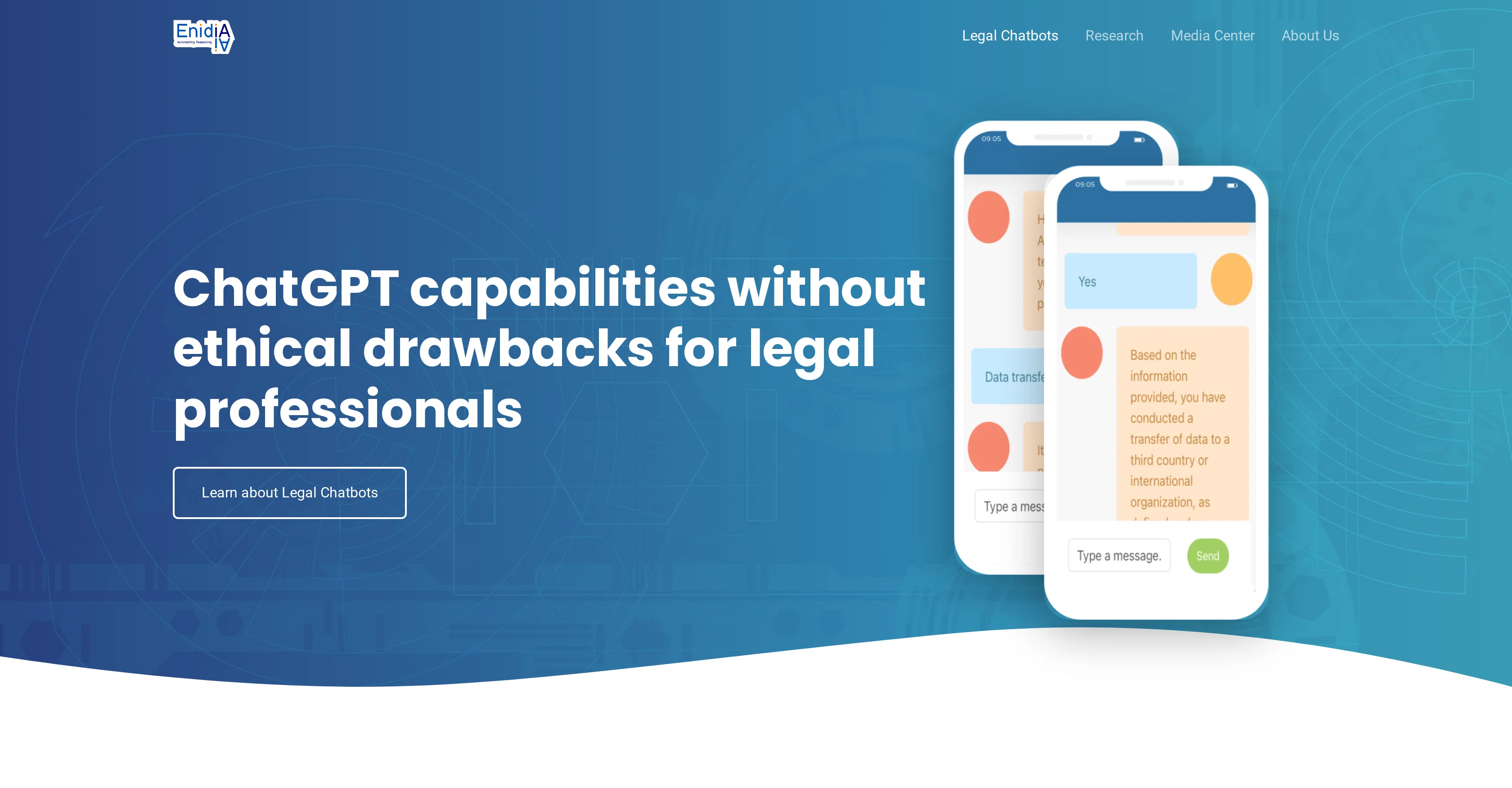 Enidia AI SARL-S website