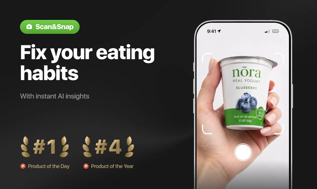 Sugar Free: AI Food Scanner website