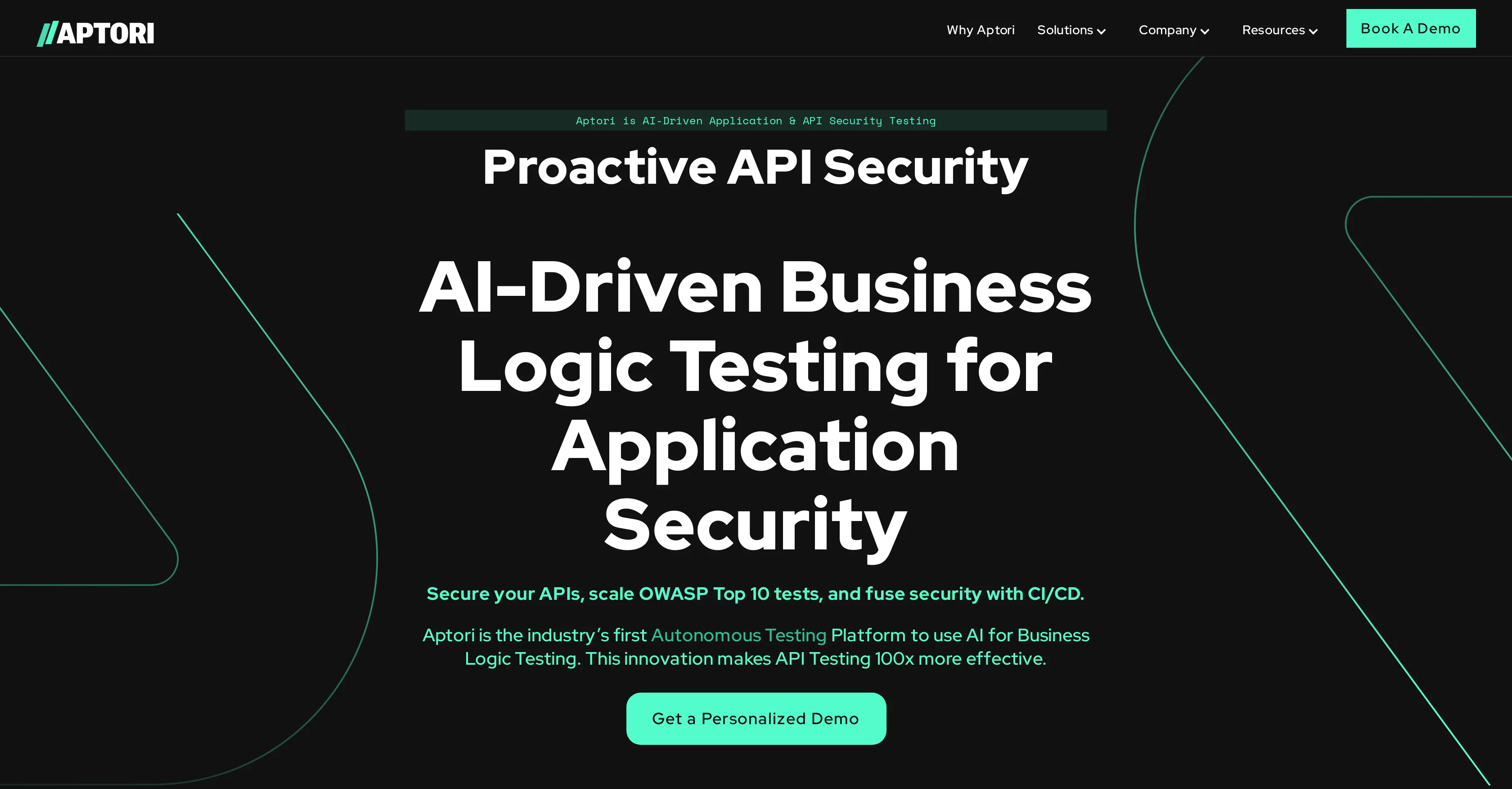 Aptori website