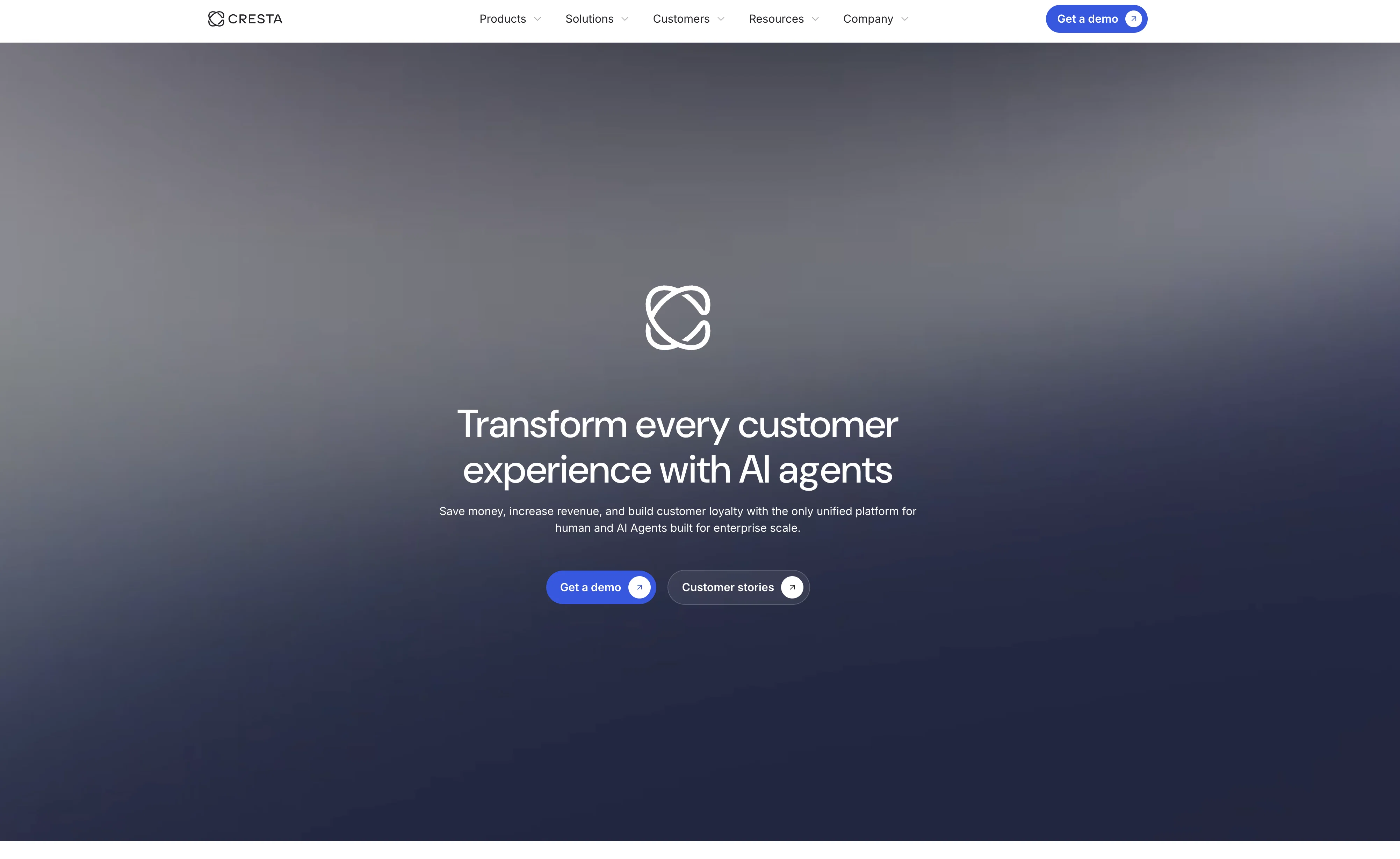 Cresta website