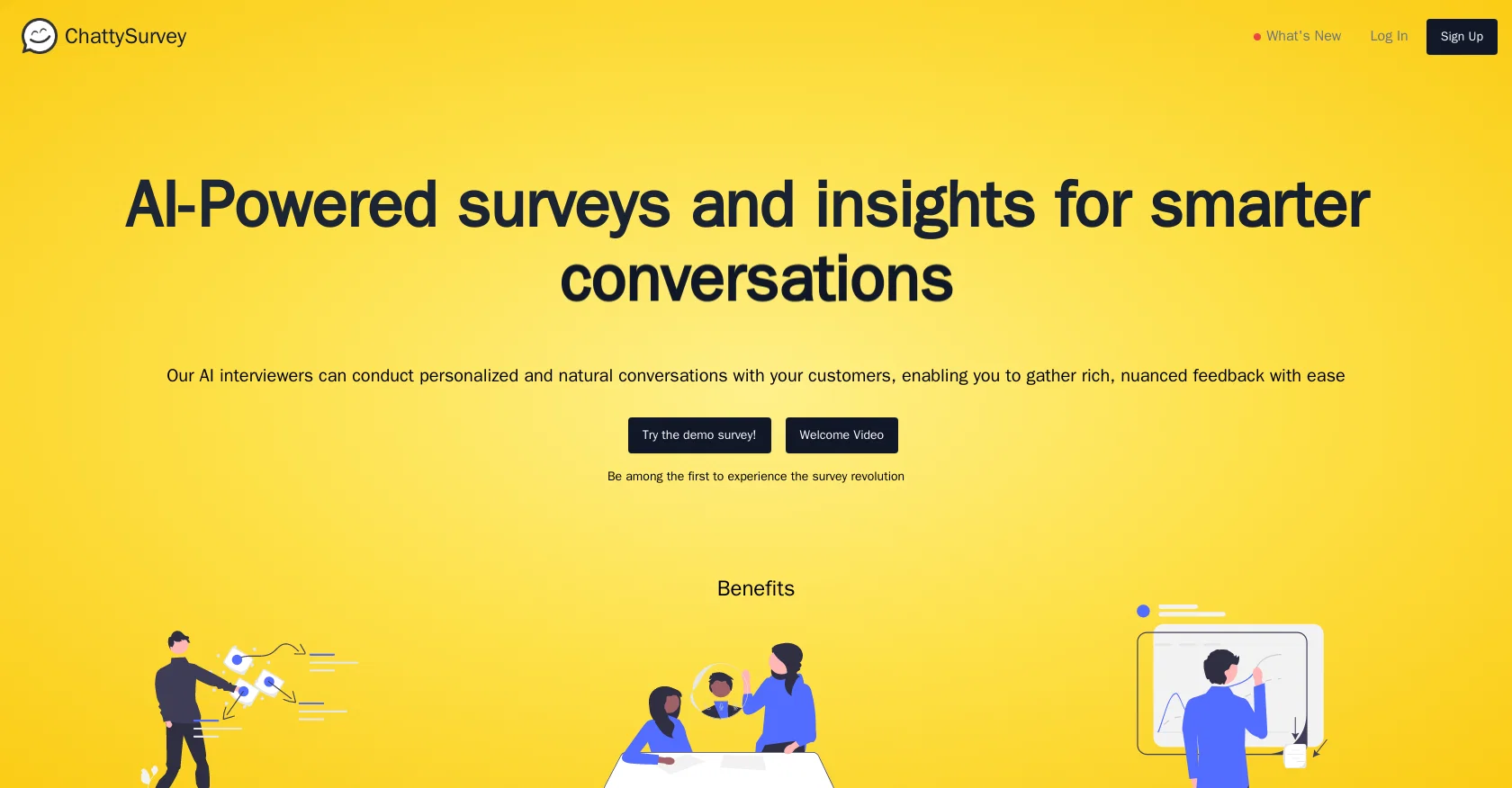 ChattySurvey website