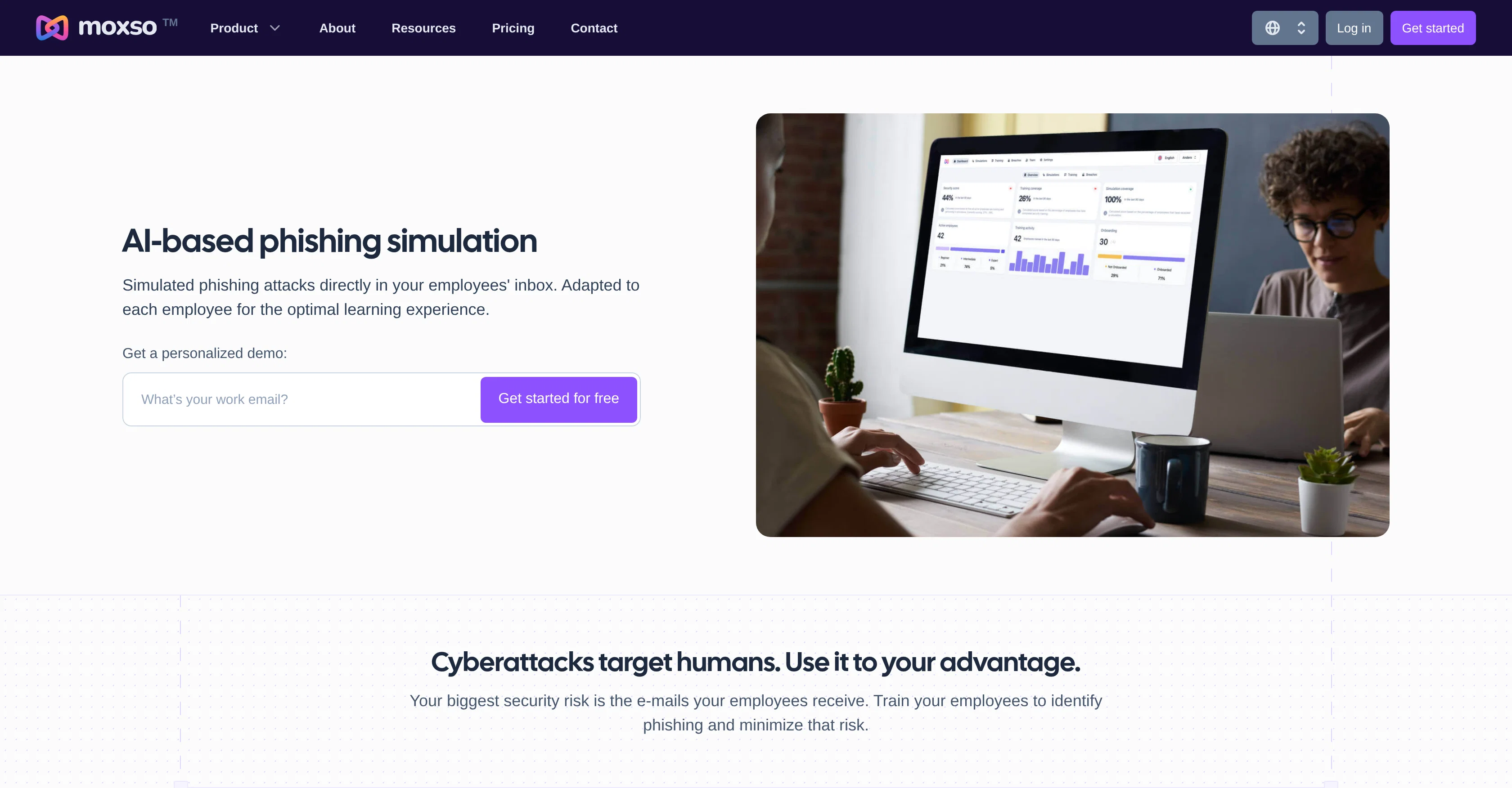 Moxso website