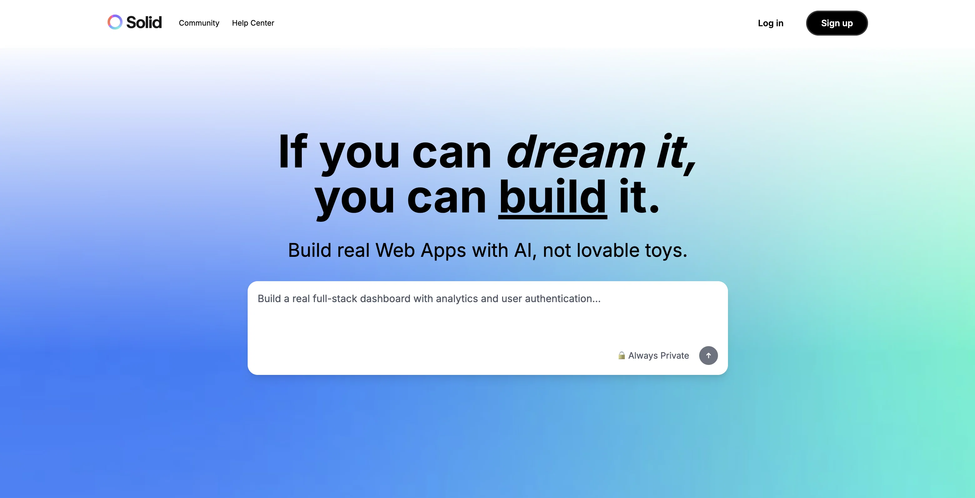 Solid website