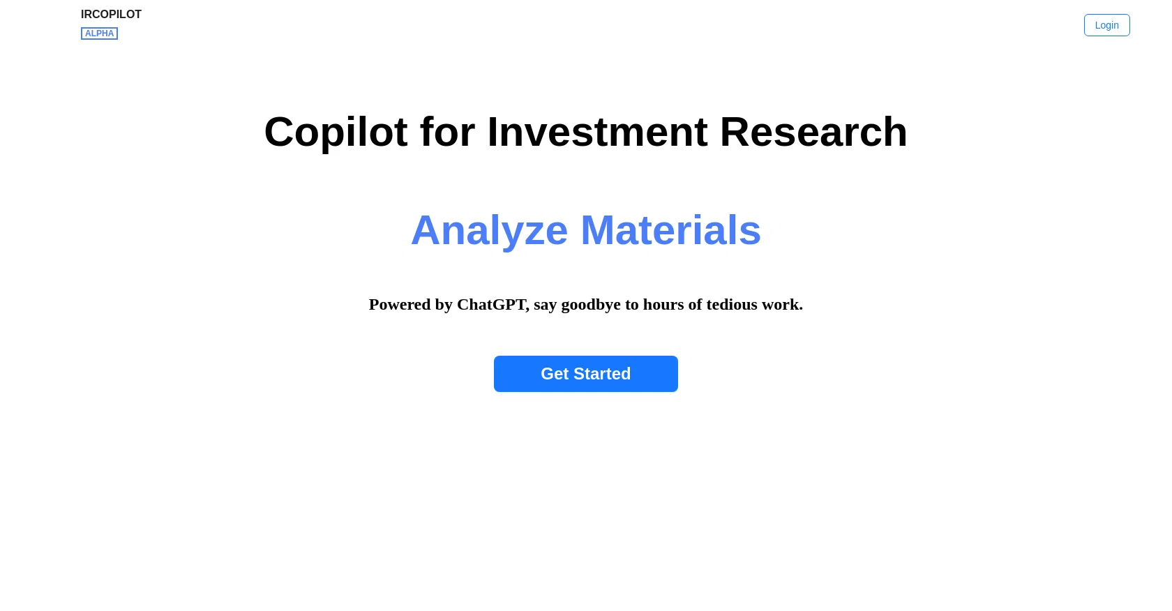 IRCopilot website