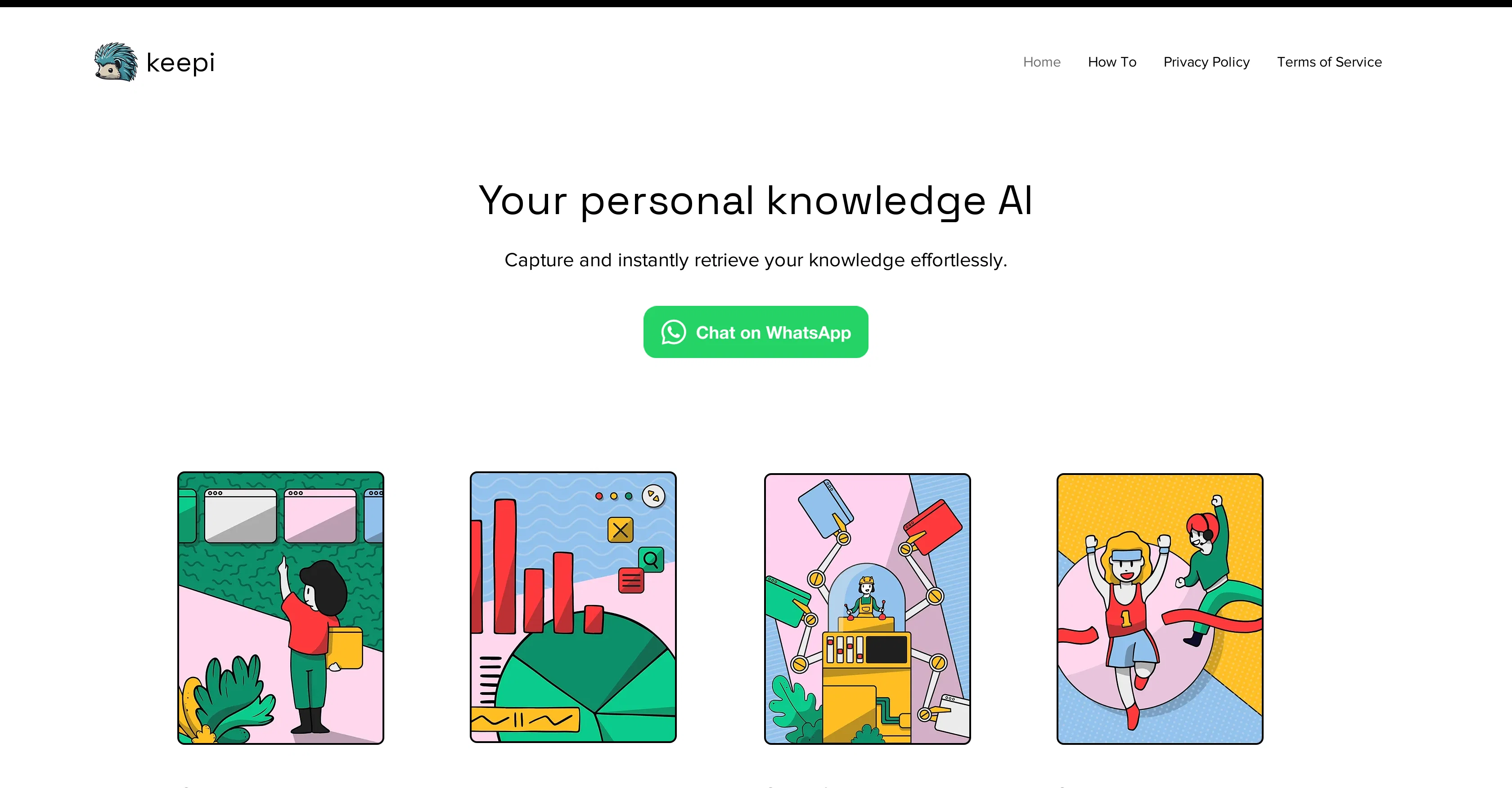 Keepi website