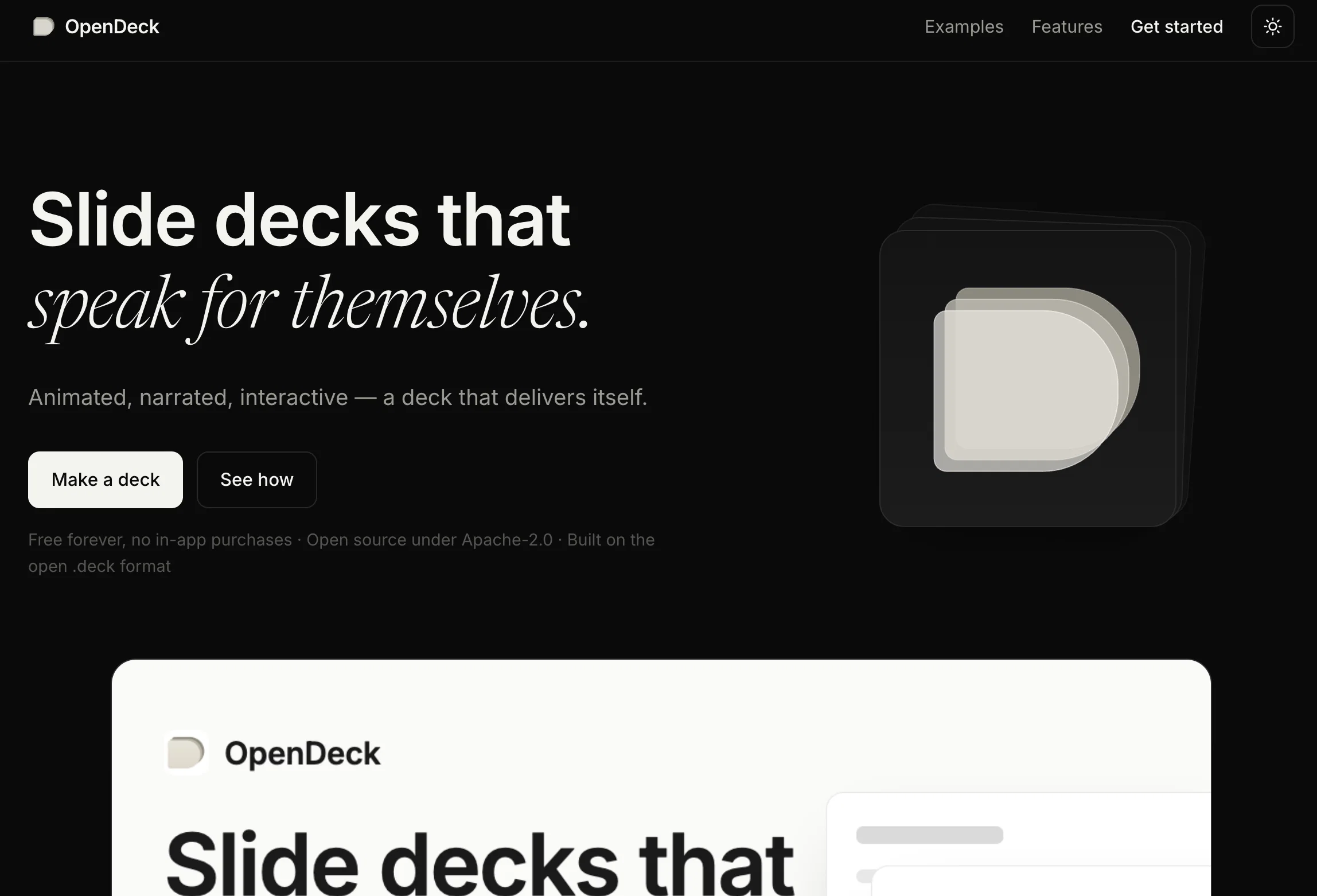 OpenDeck website