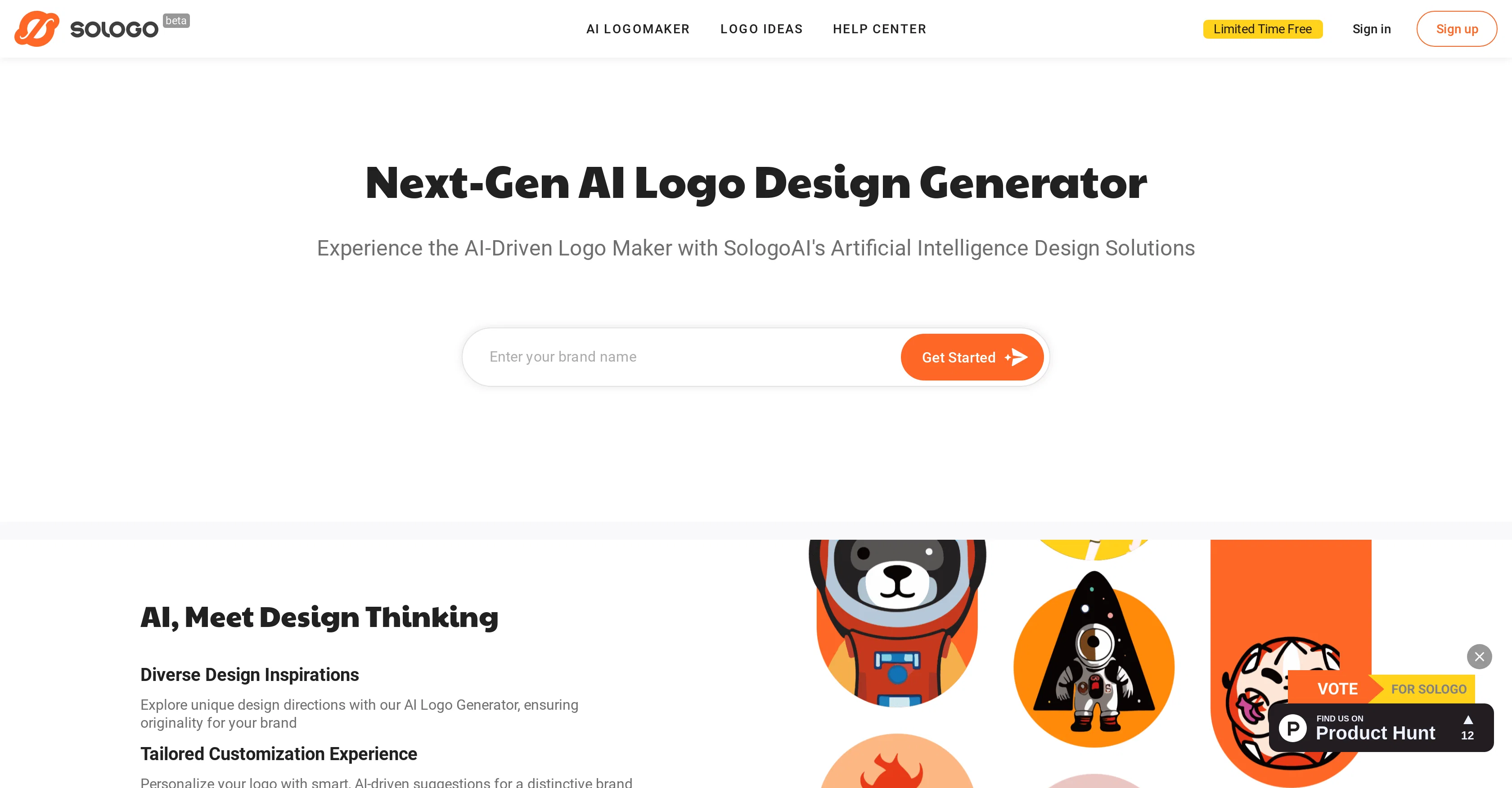 Sologo website