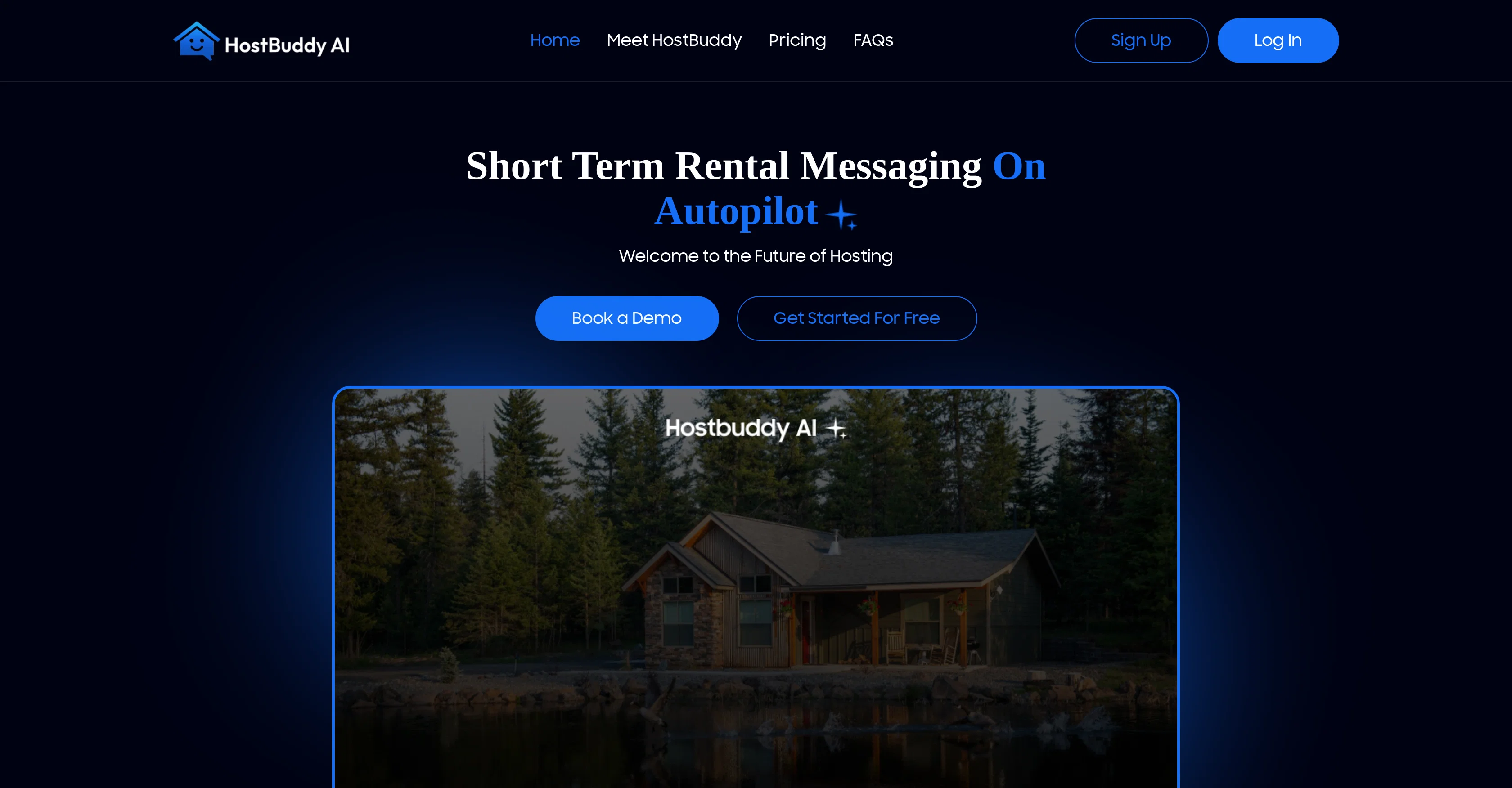 Hostbuddy AI website