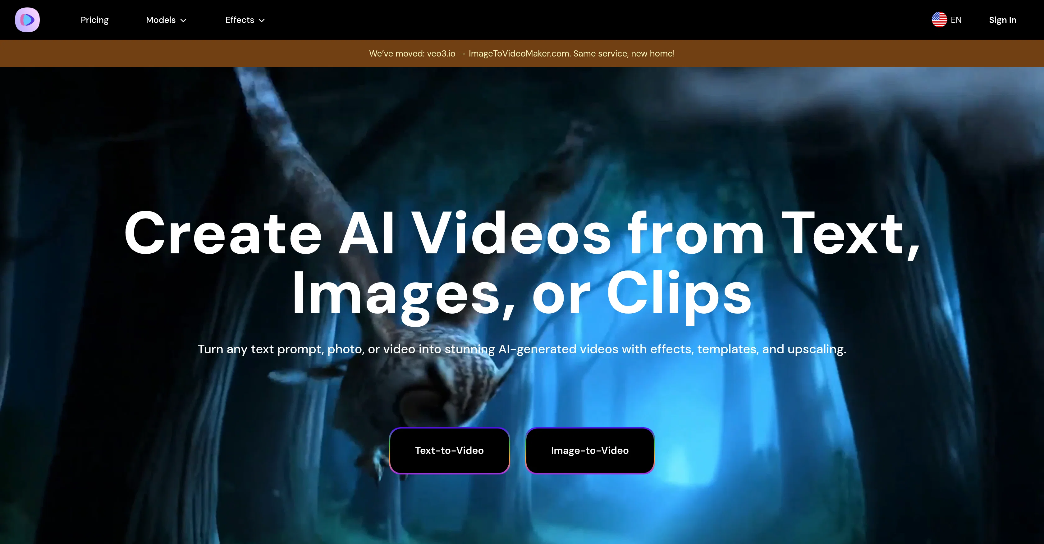 Image-to-Video Maker website