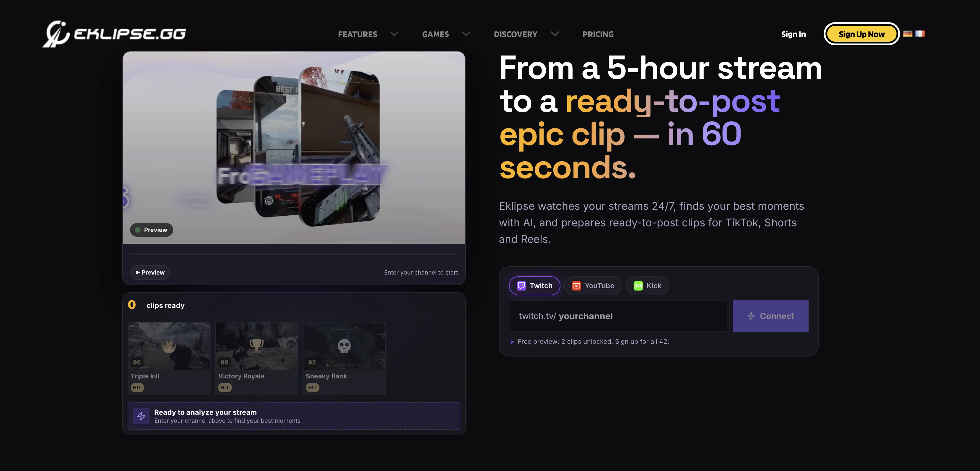 Eklipse website