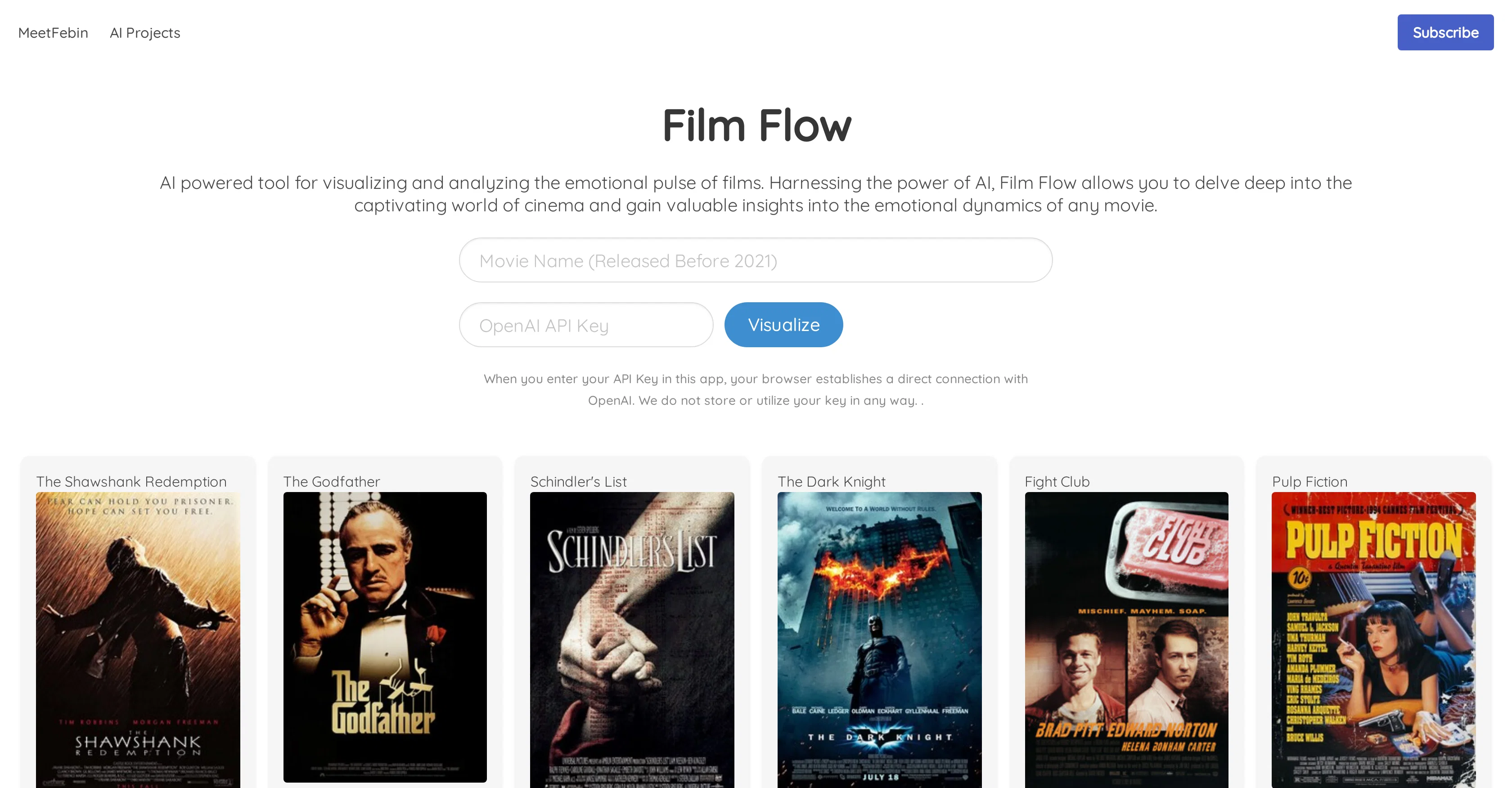 Film Flow website