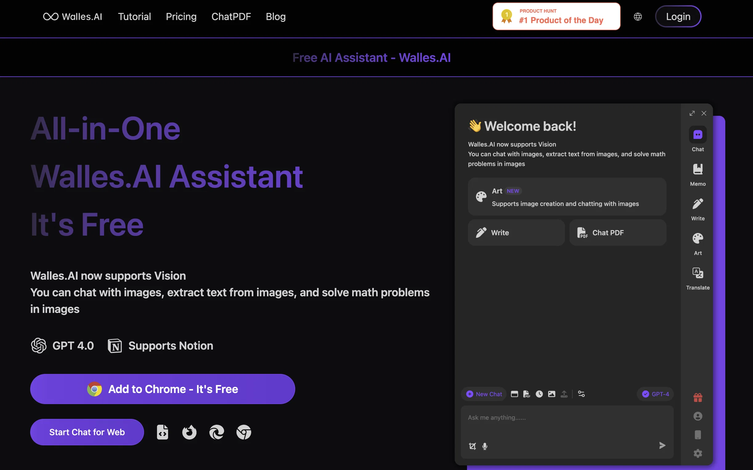 Walles website