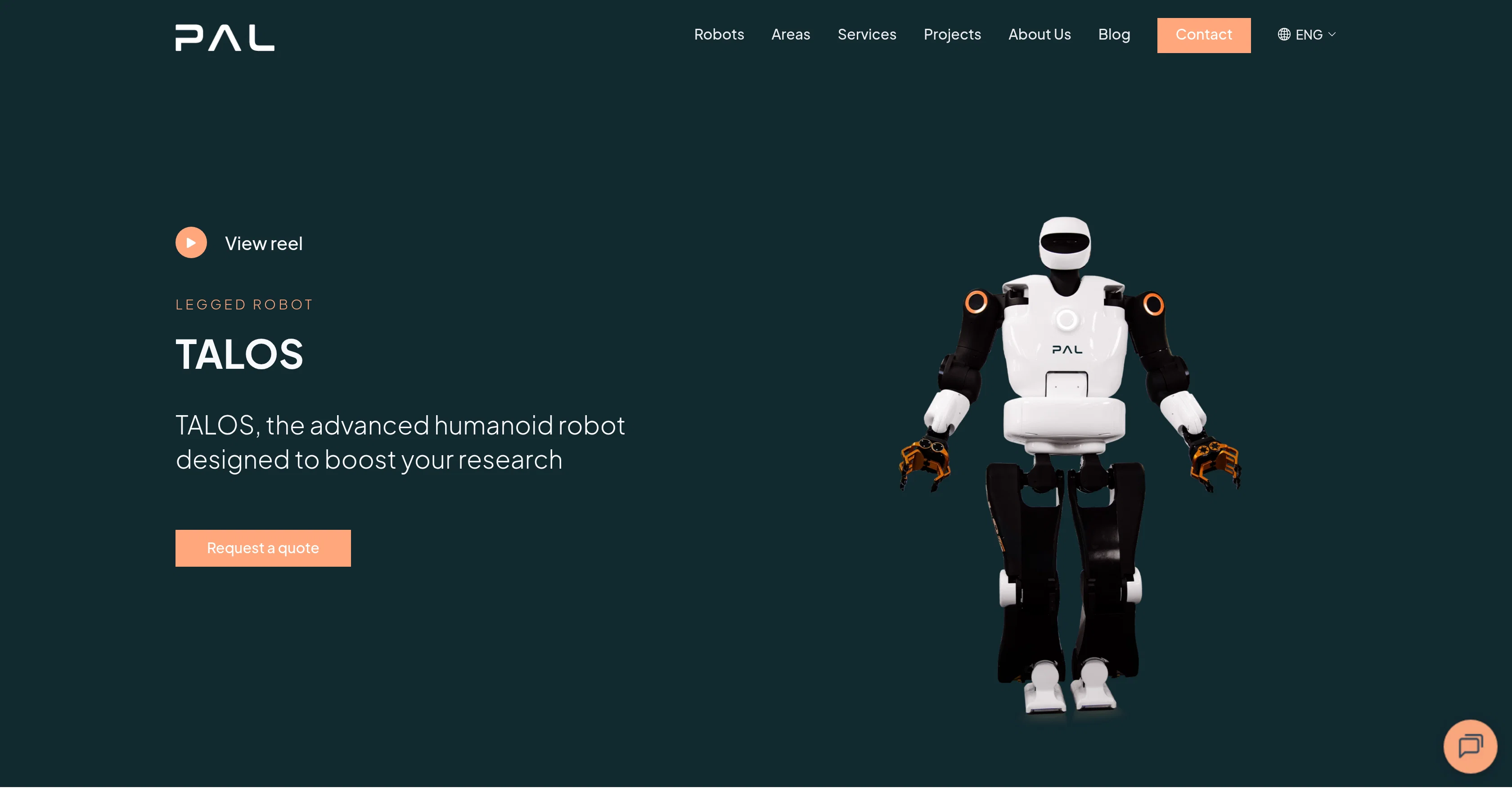 PAL-Robotics TALOS website