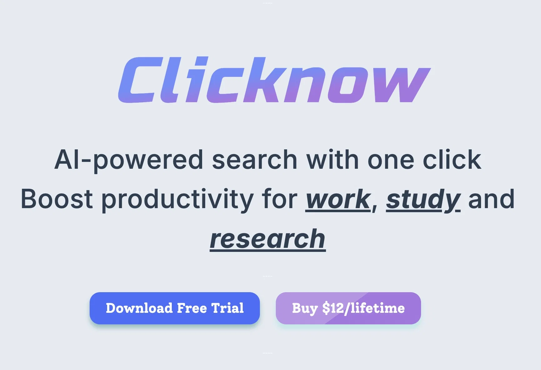 Clicknow website