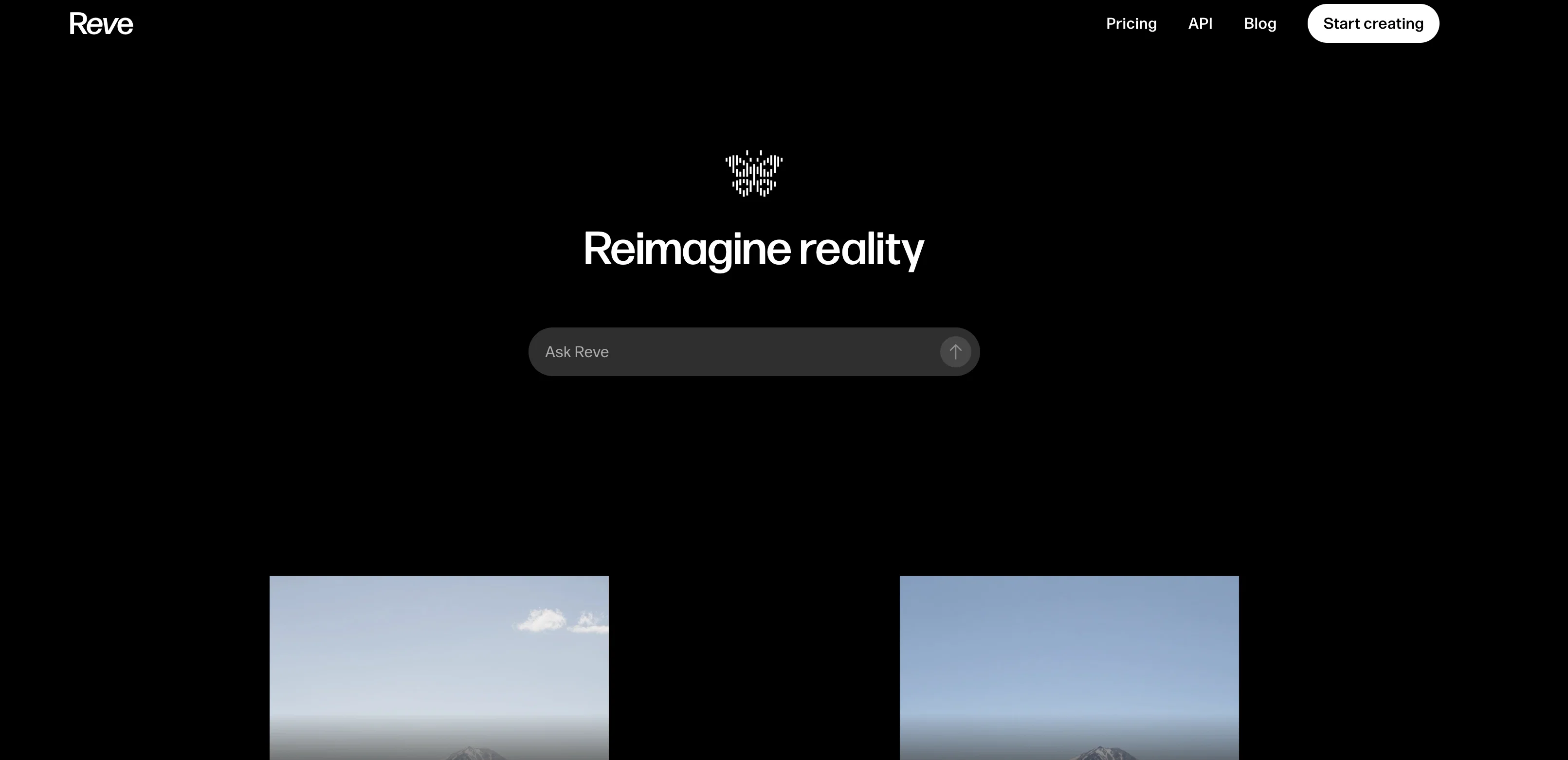 Reve Image website