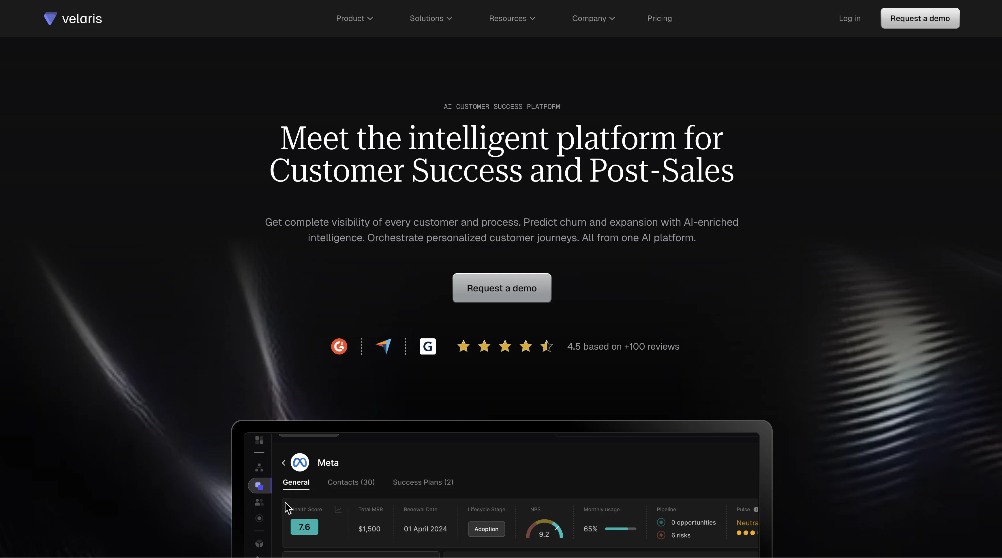 Velaris website