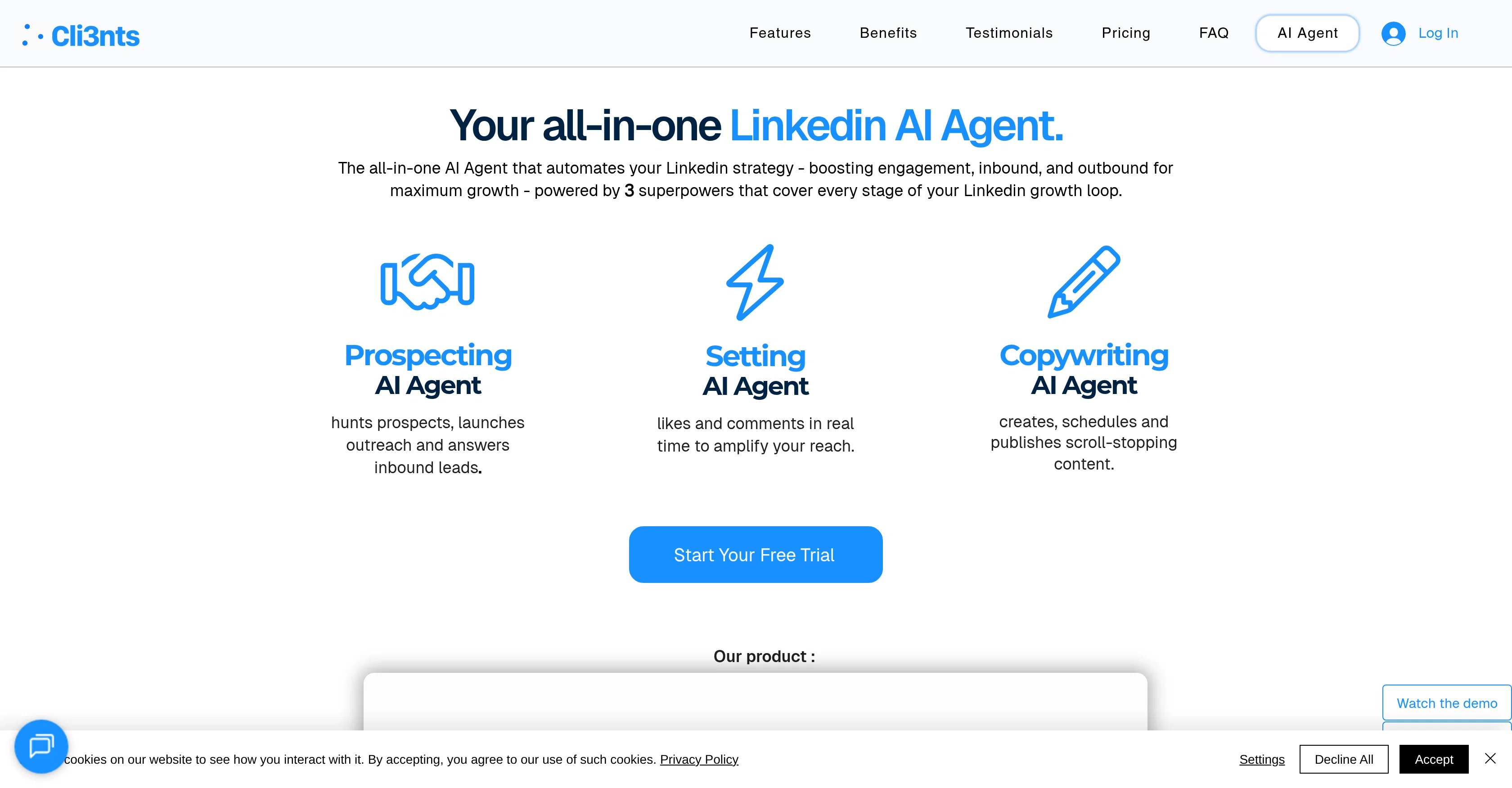 Cli3nts website