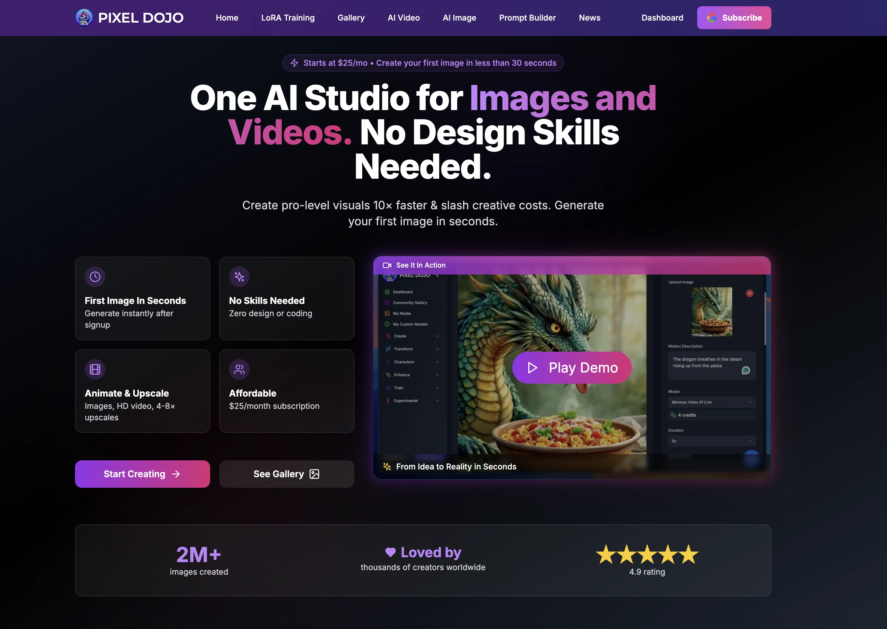Pixel Dojo website