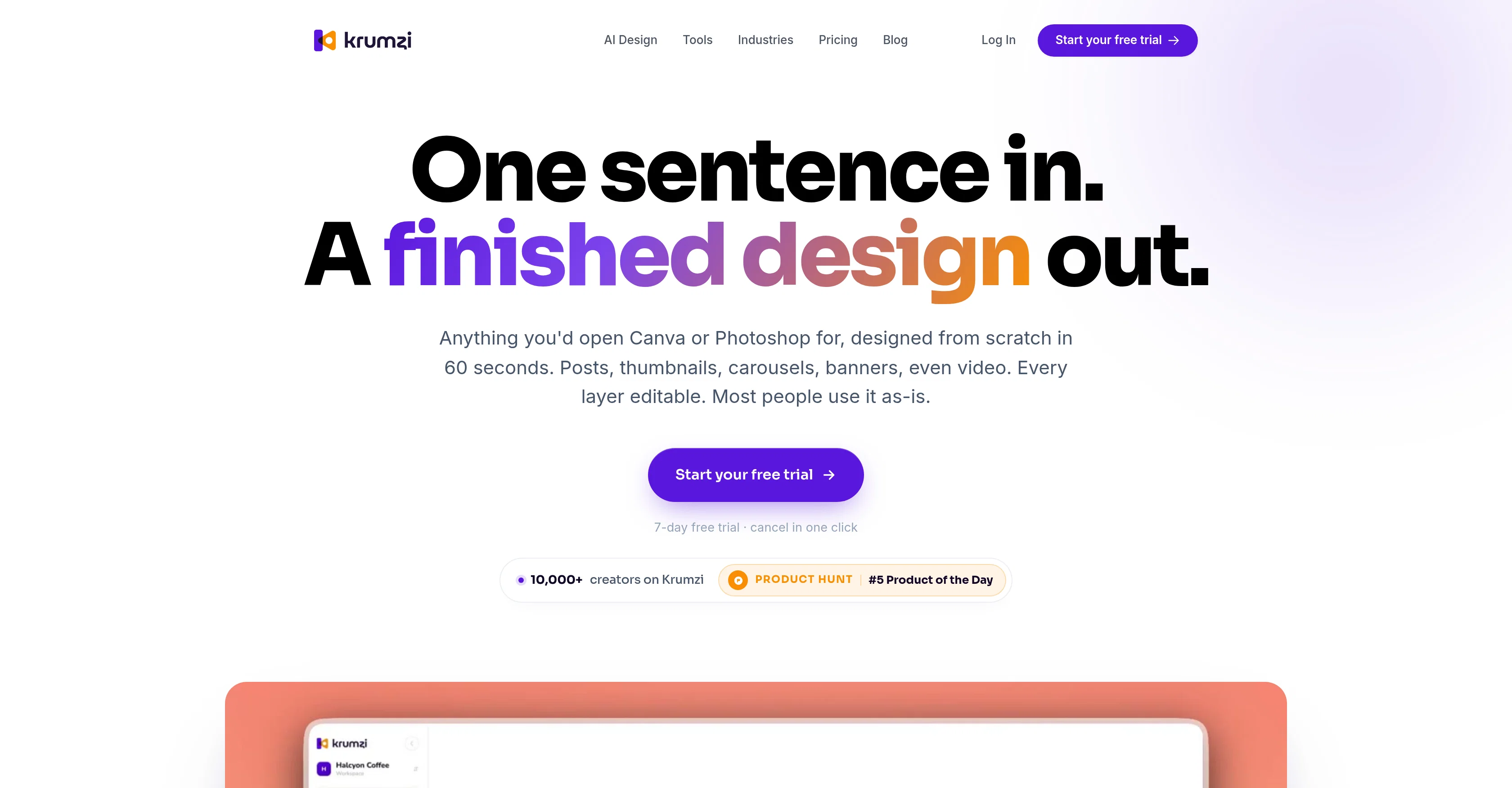 Krumzi website