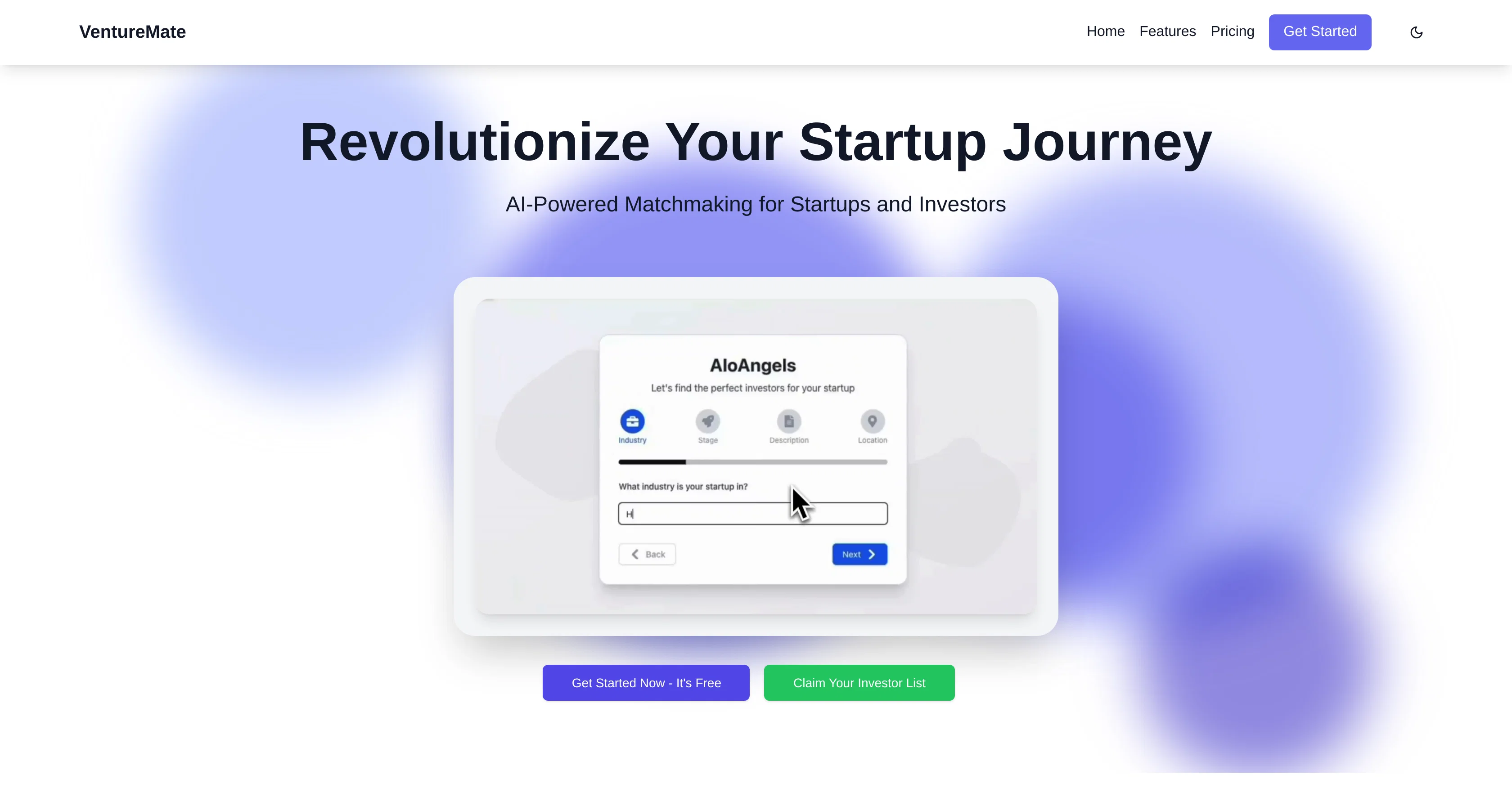 VentureMate website