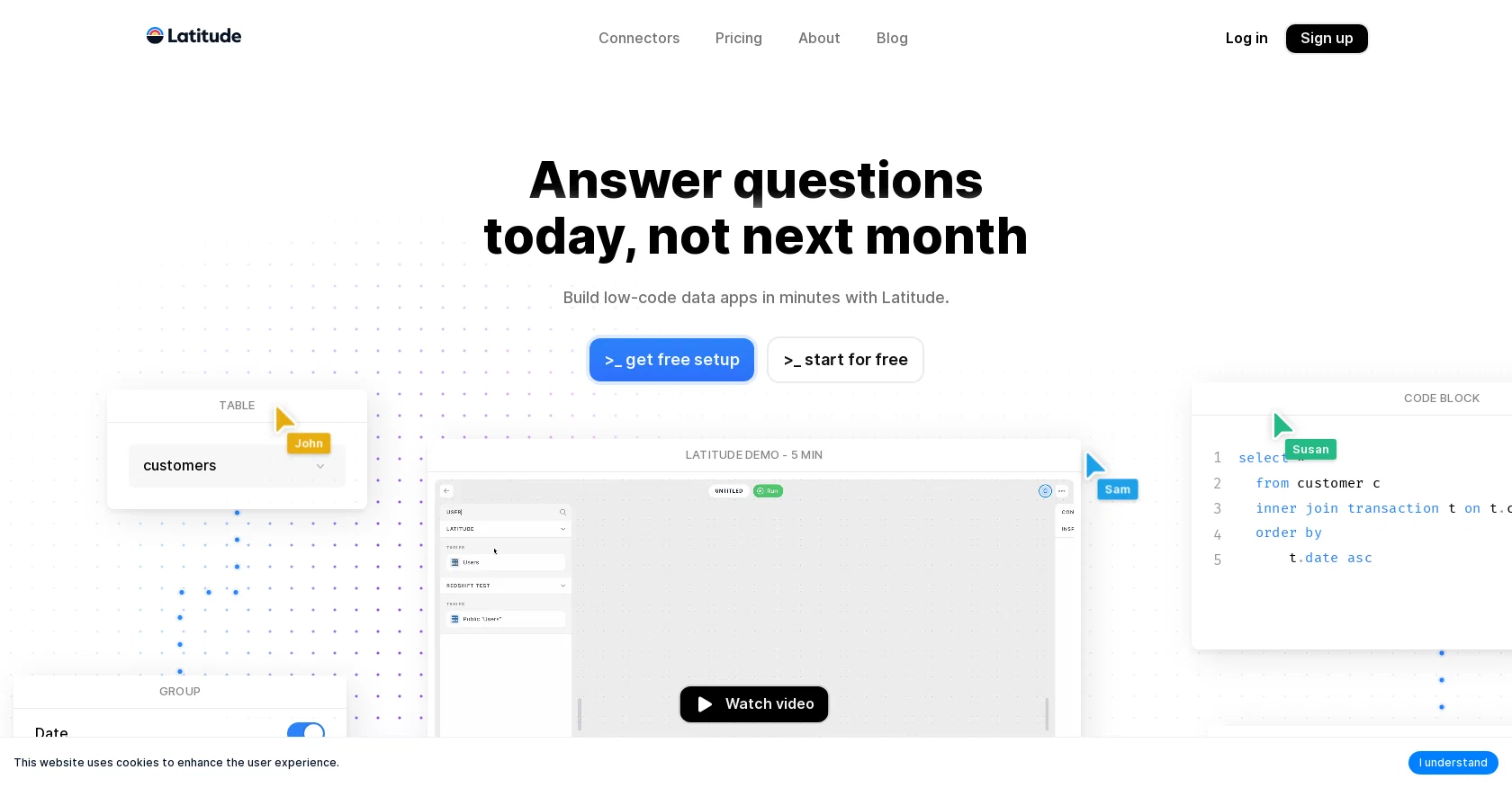 Latitude website