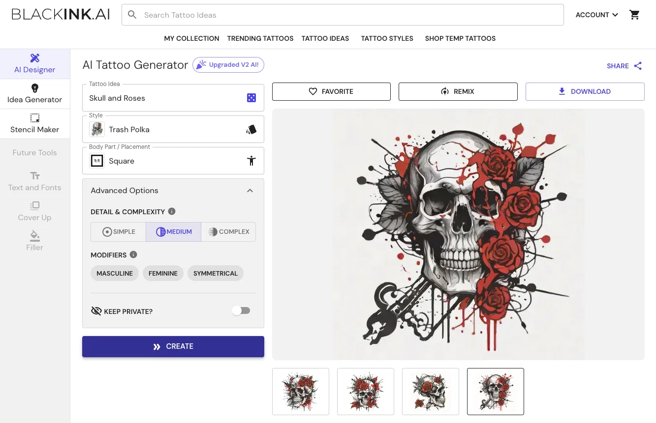 BlackInk.AI website