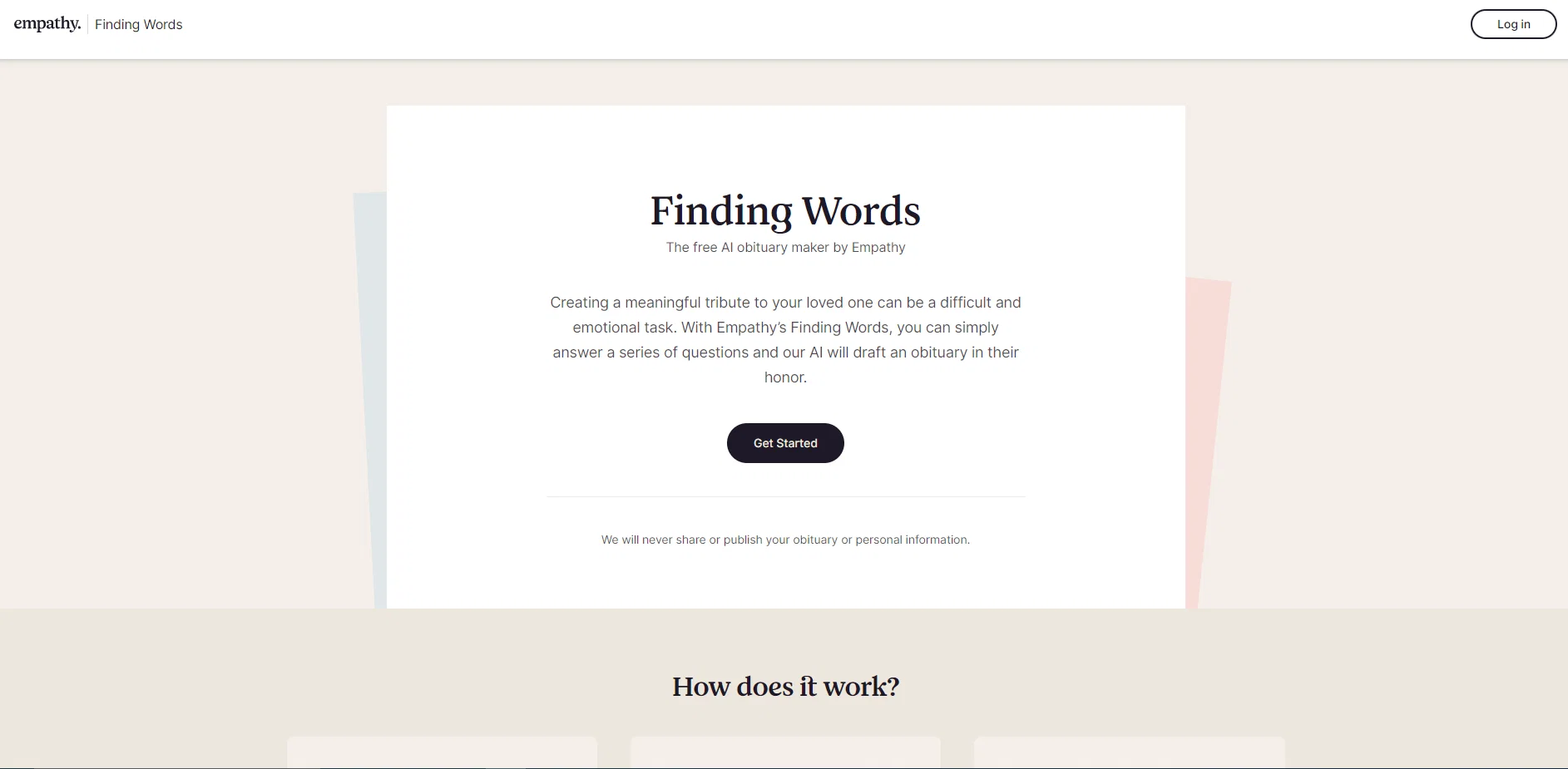 Finding Words website