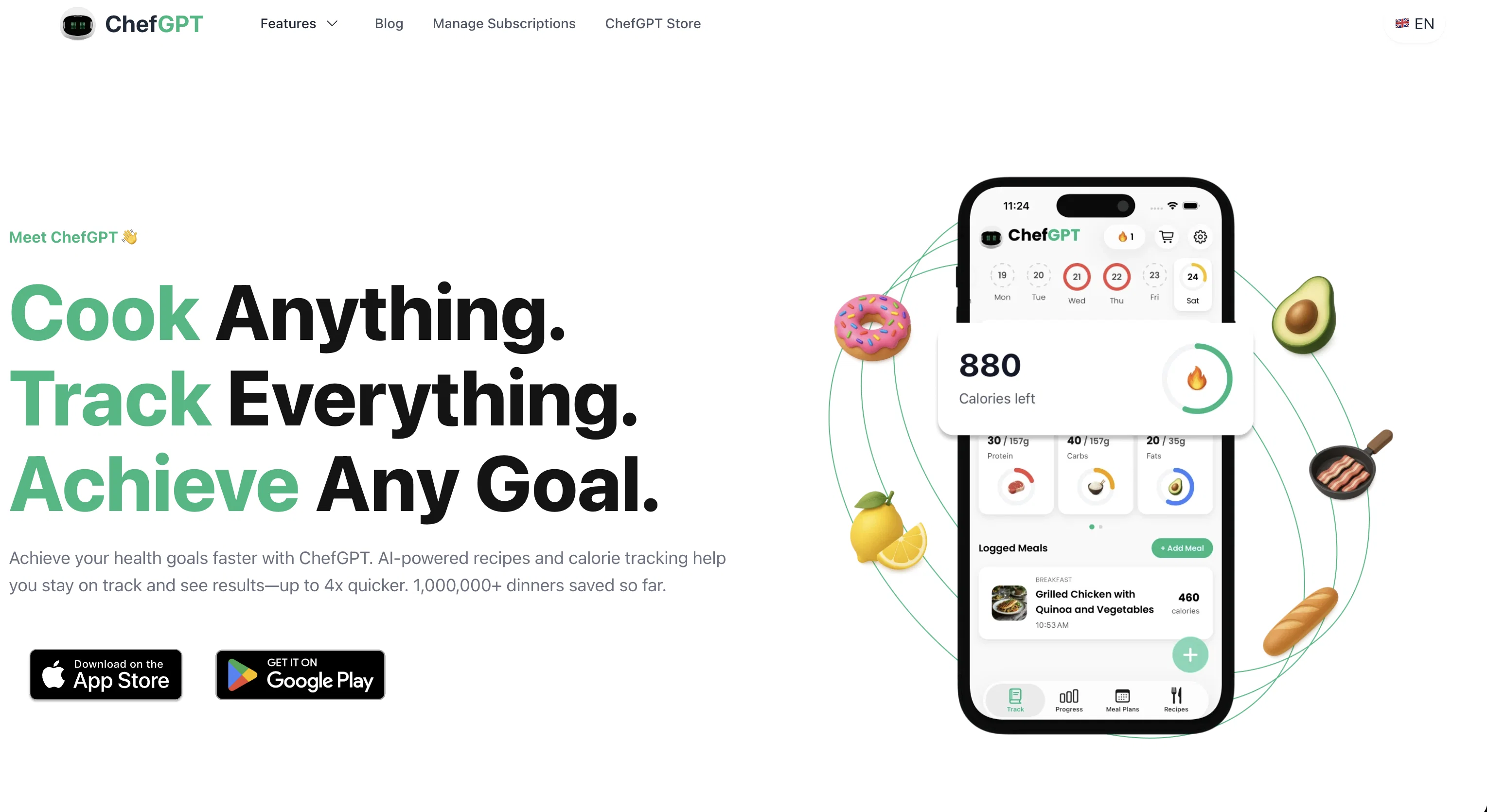ChefGPT website