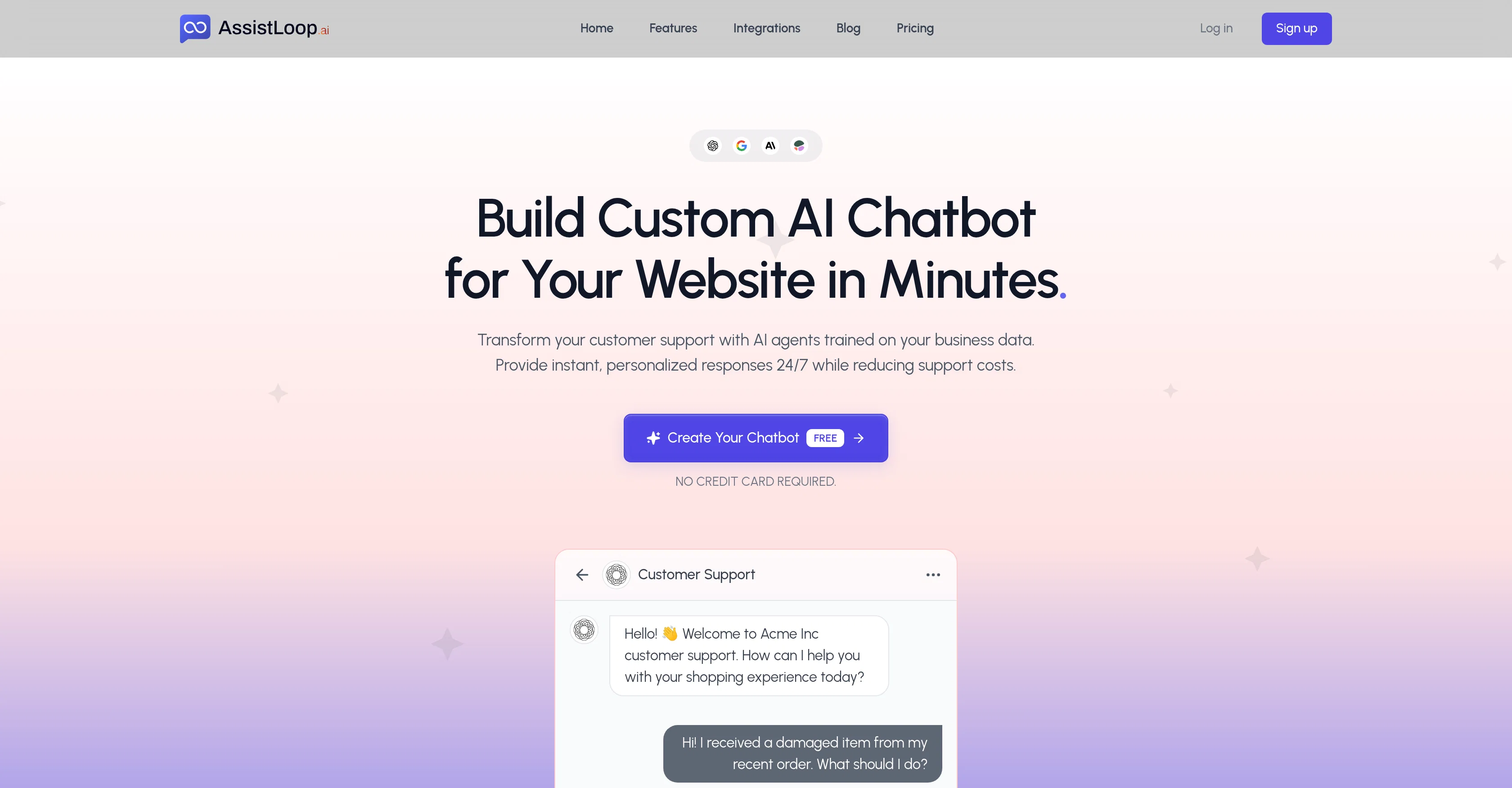 AssistLoop website