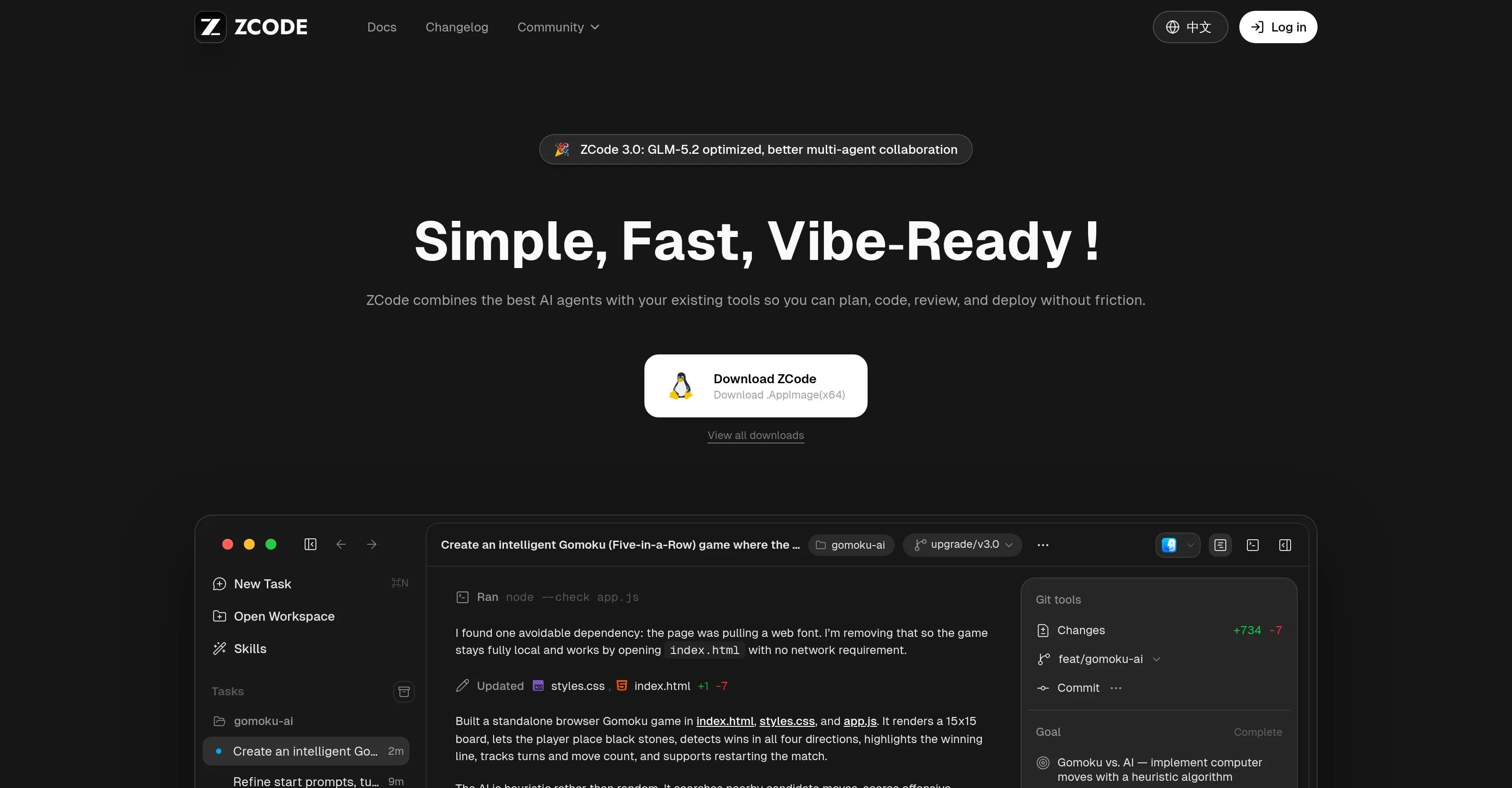 ZCode website
