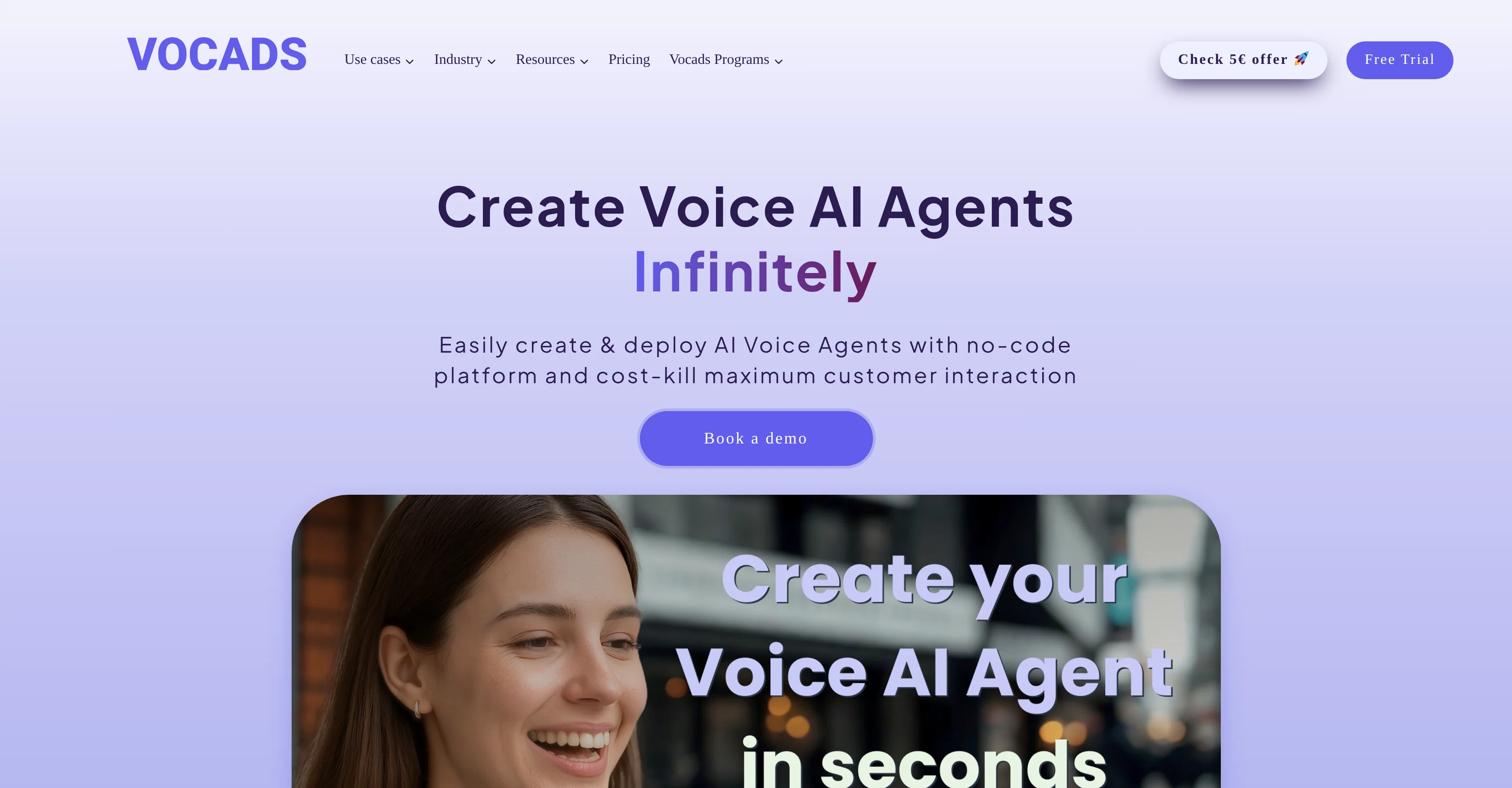 Vocads Survey website