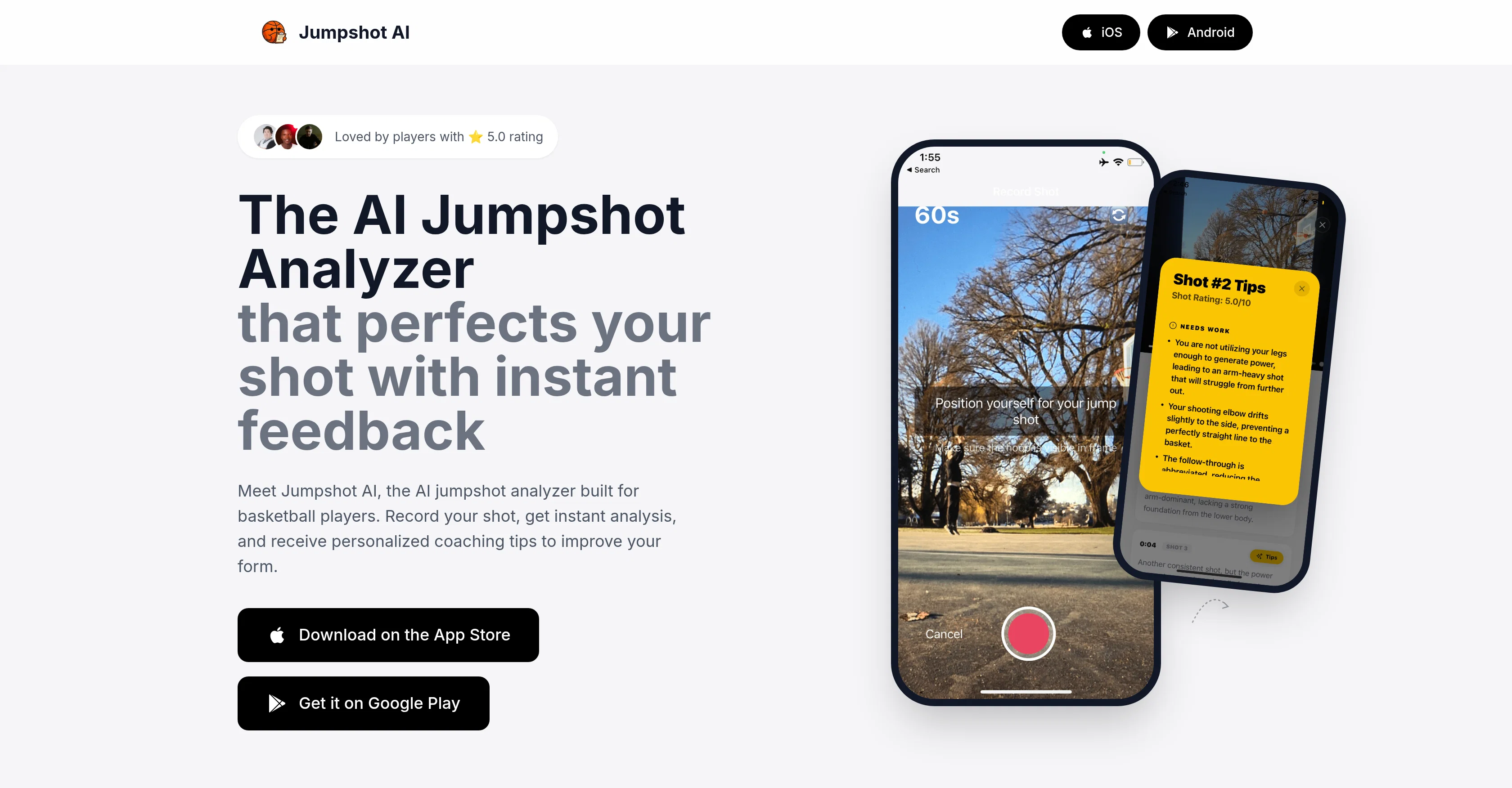 Jumpshot AI website