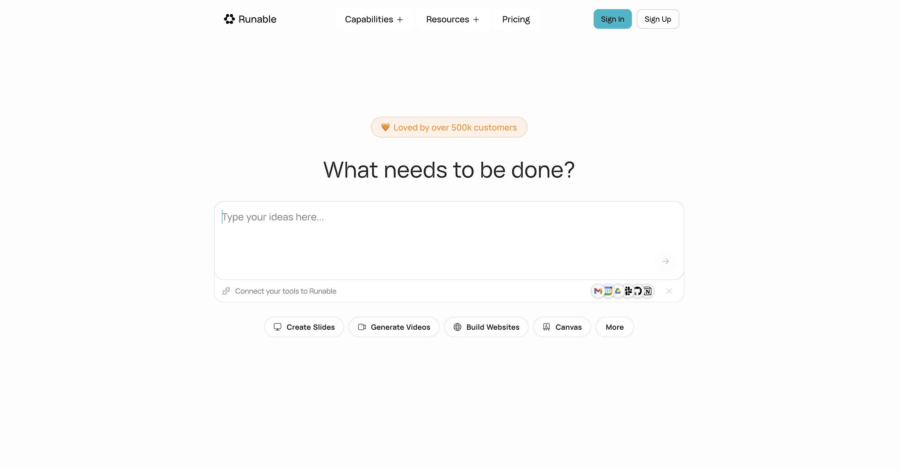 Runable website