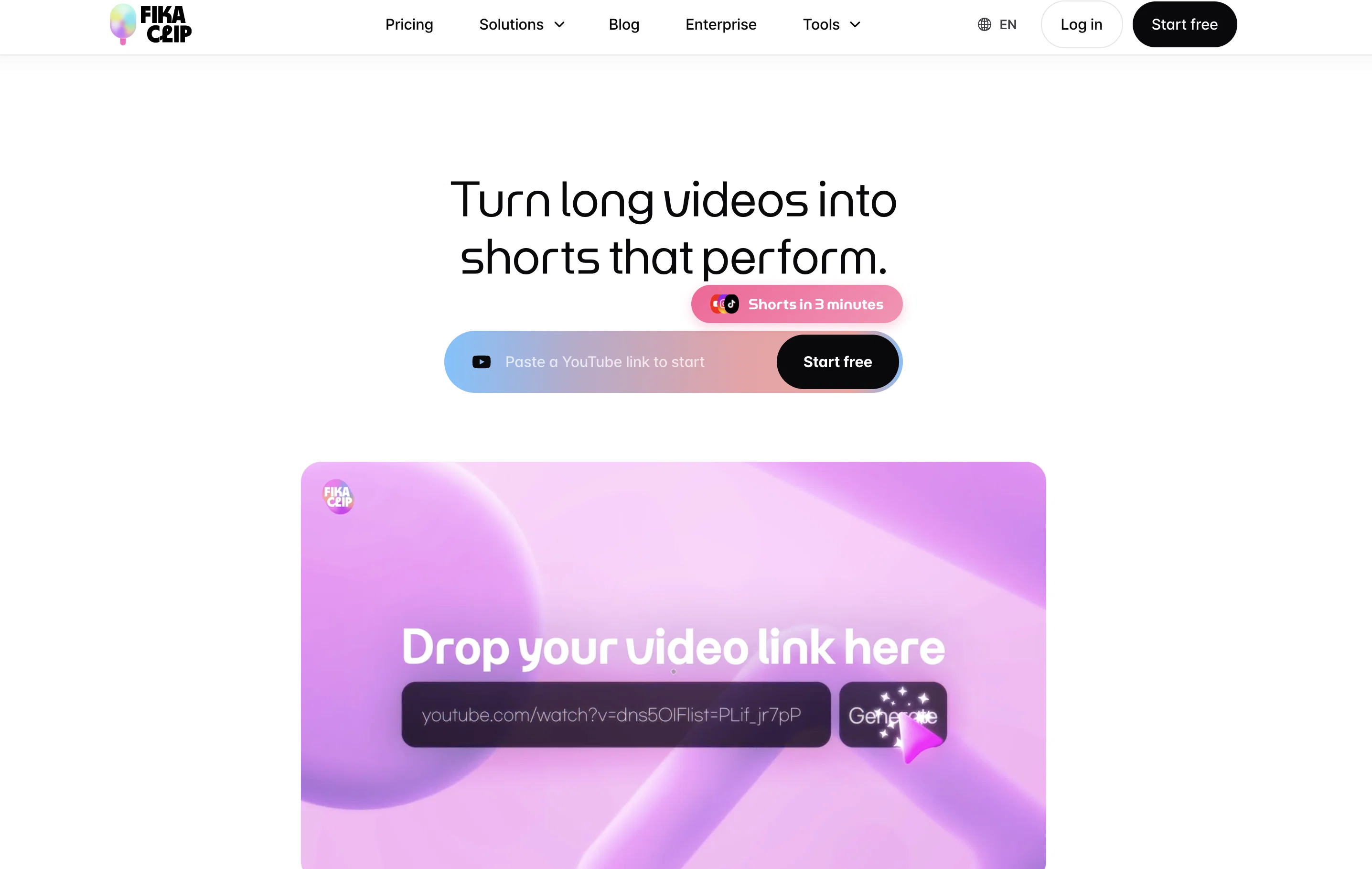 FikaClip website