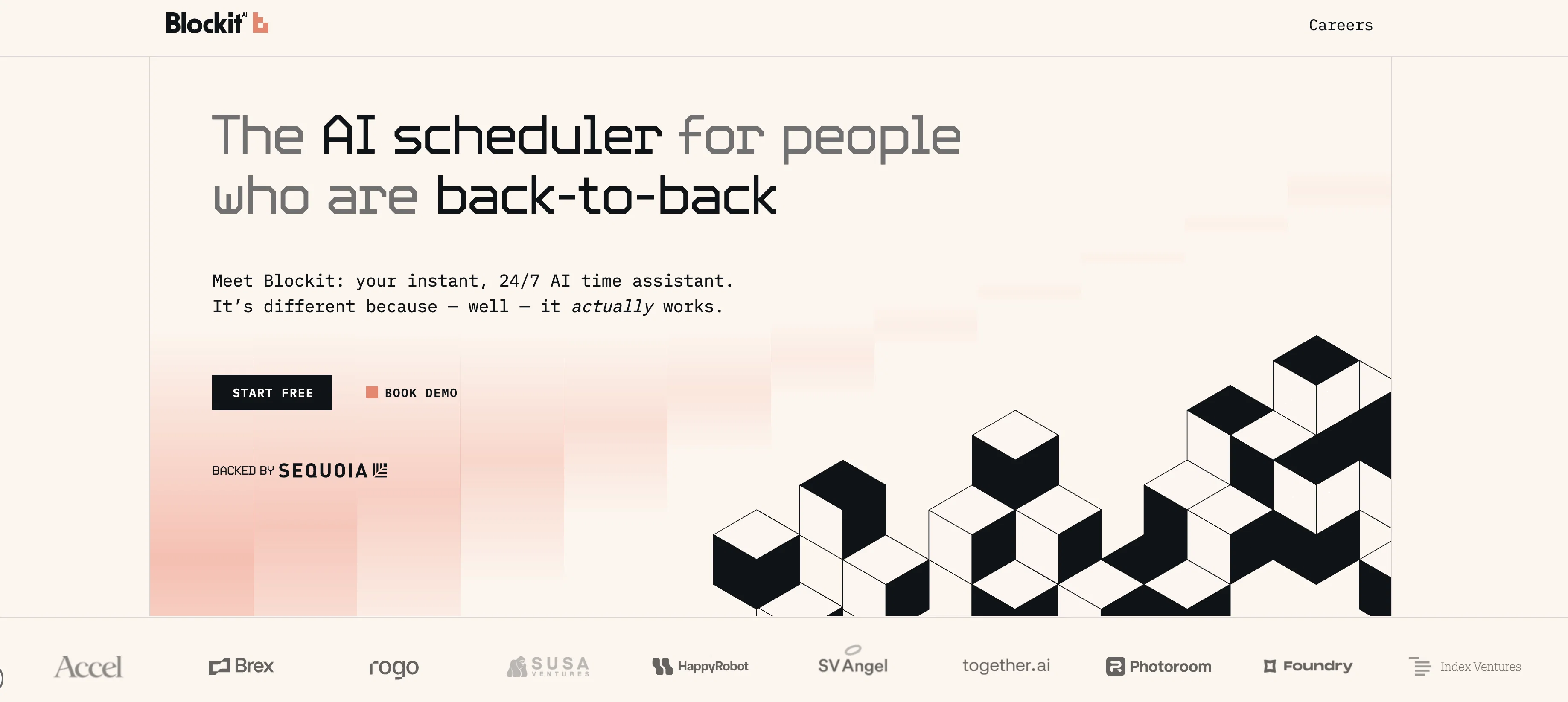 Blockit AI website